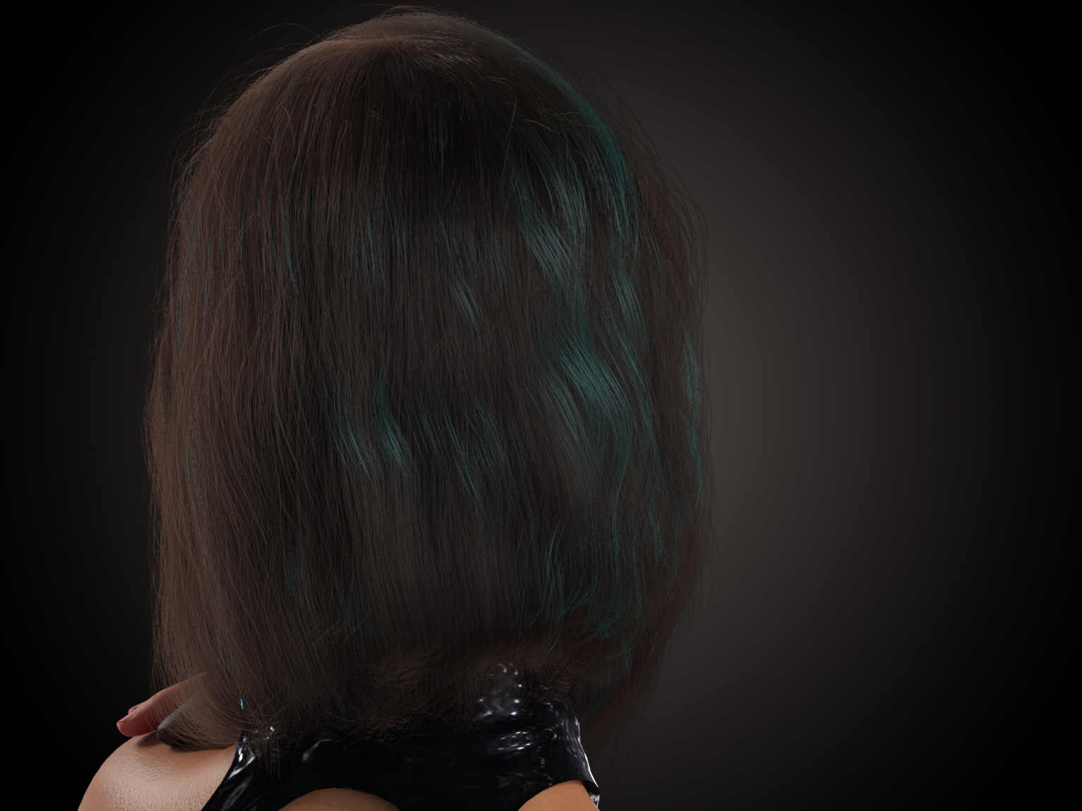 dforce High Voltage Hair for Genesis 3 and 8 Females by: chevybabe25, 3D Models by Daz 3D