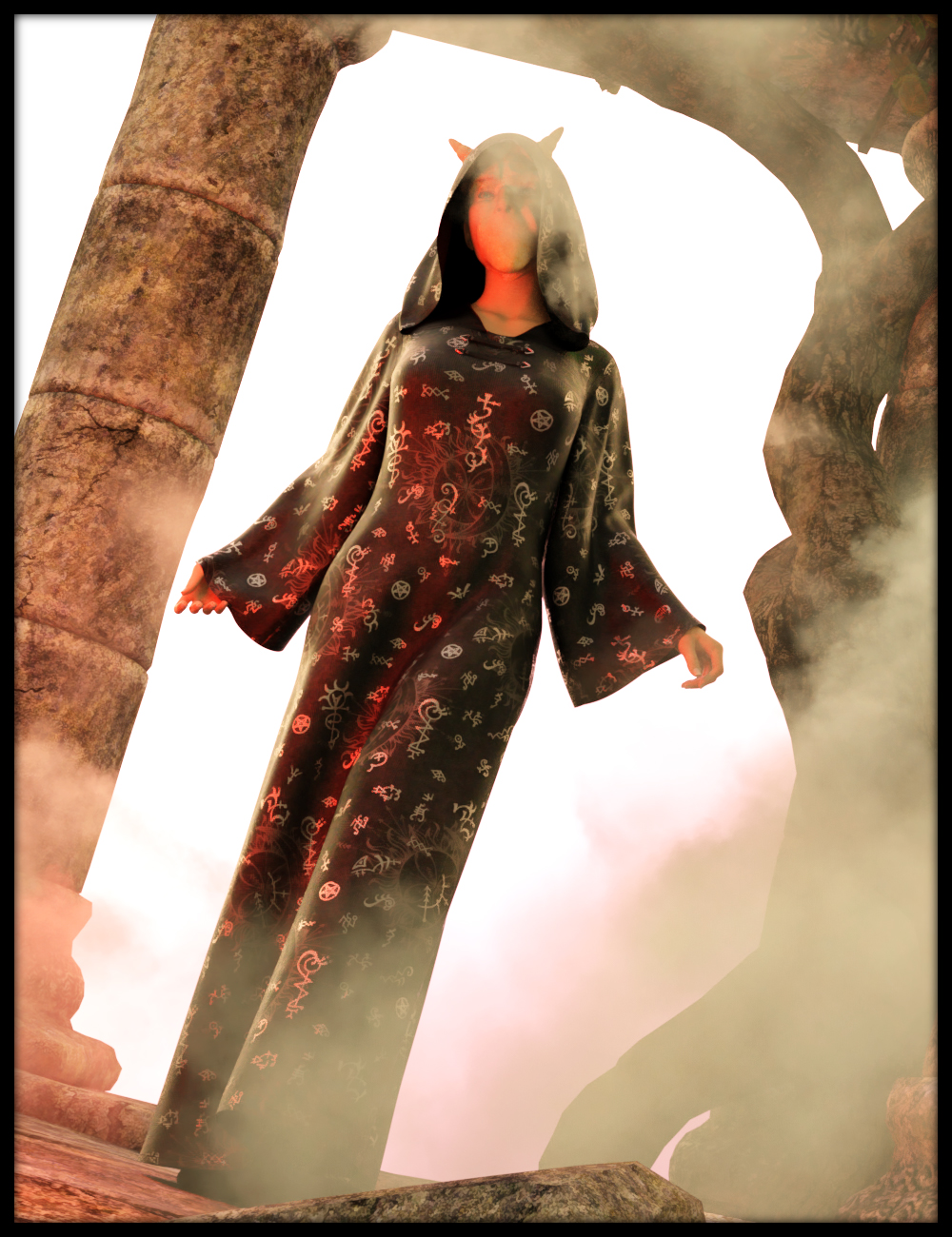 dForce Devil's Children Outfit Textures by: Nathy DesignSade, 3D Models by Daz 3D