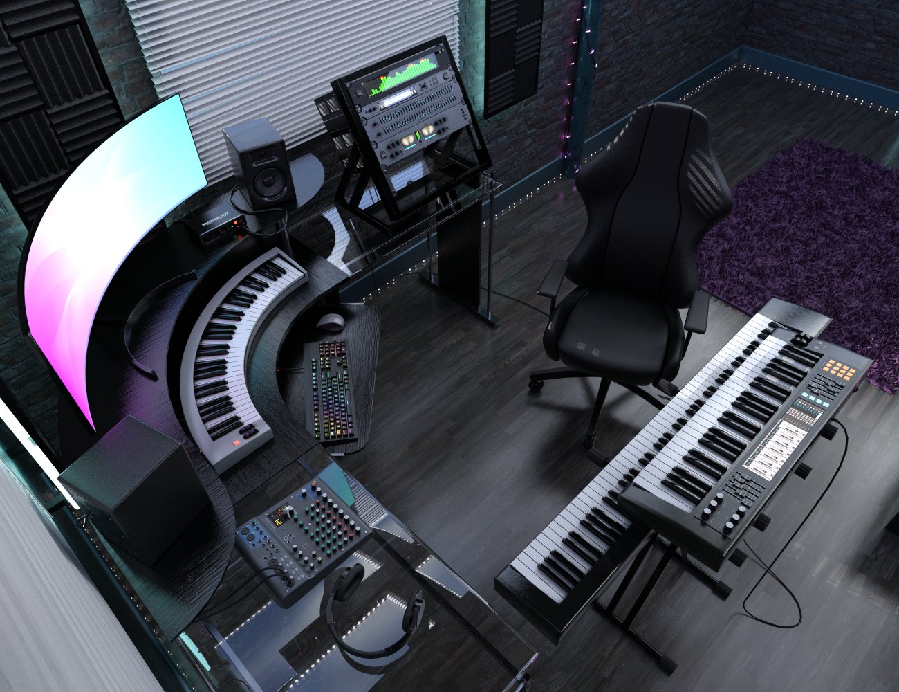 Cyber Studio Cyber Studio by: Merlin Studios, 3D Models by Daz 3D