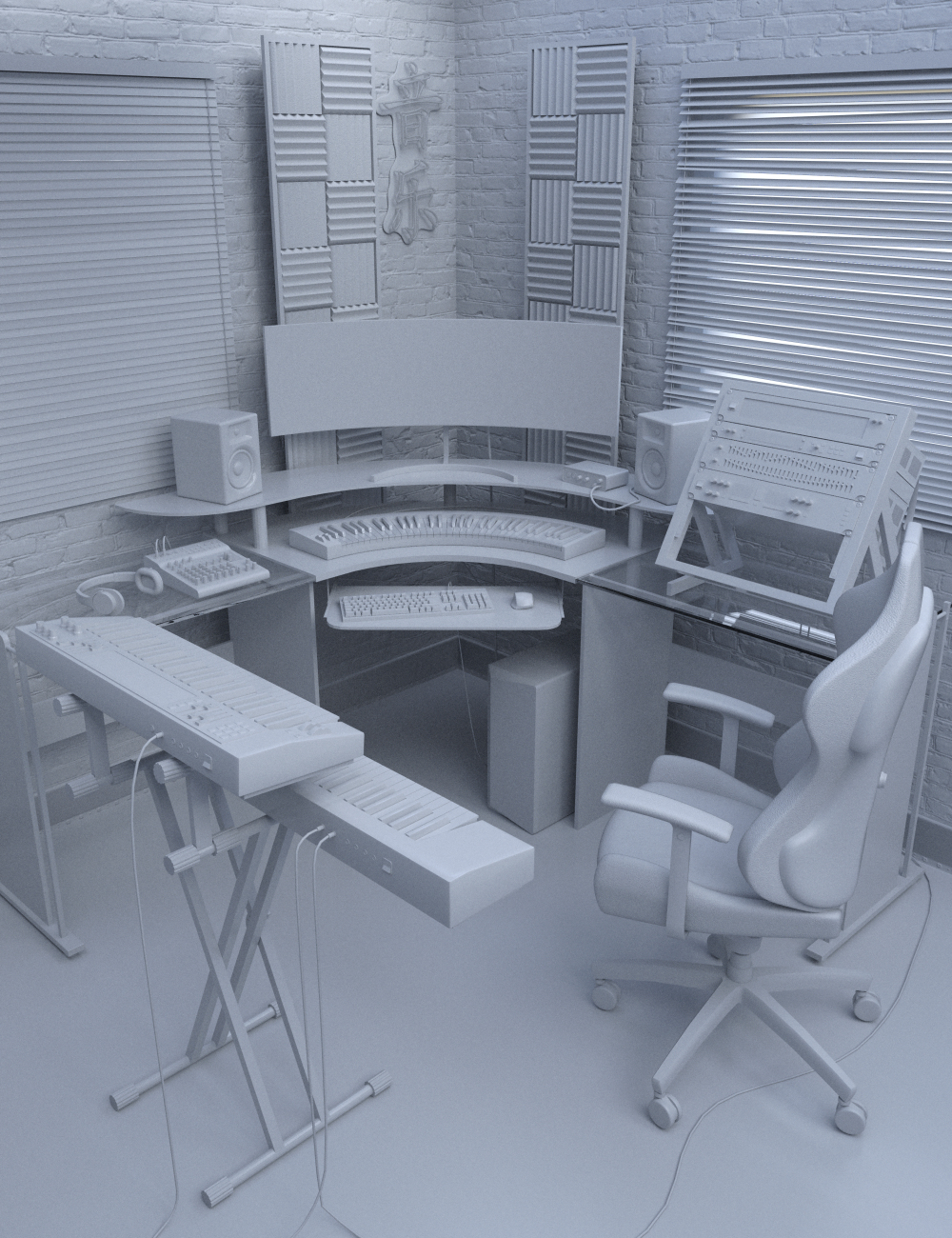 Cyber Studio Cyber Studio by: Merlin Studios, 3D Models by Daz 3D