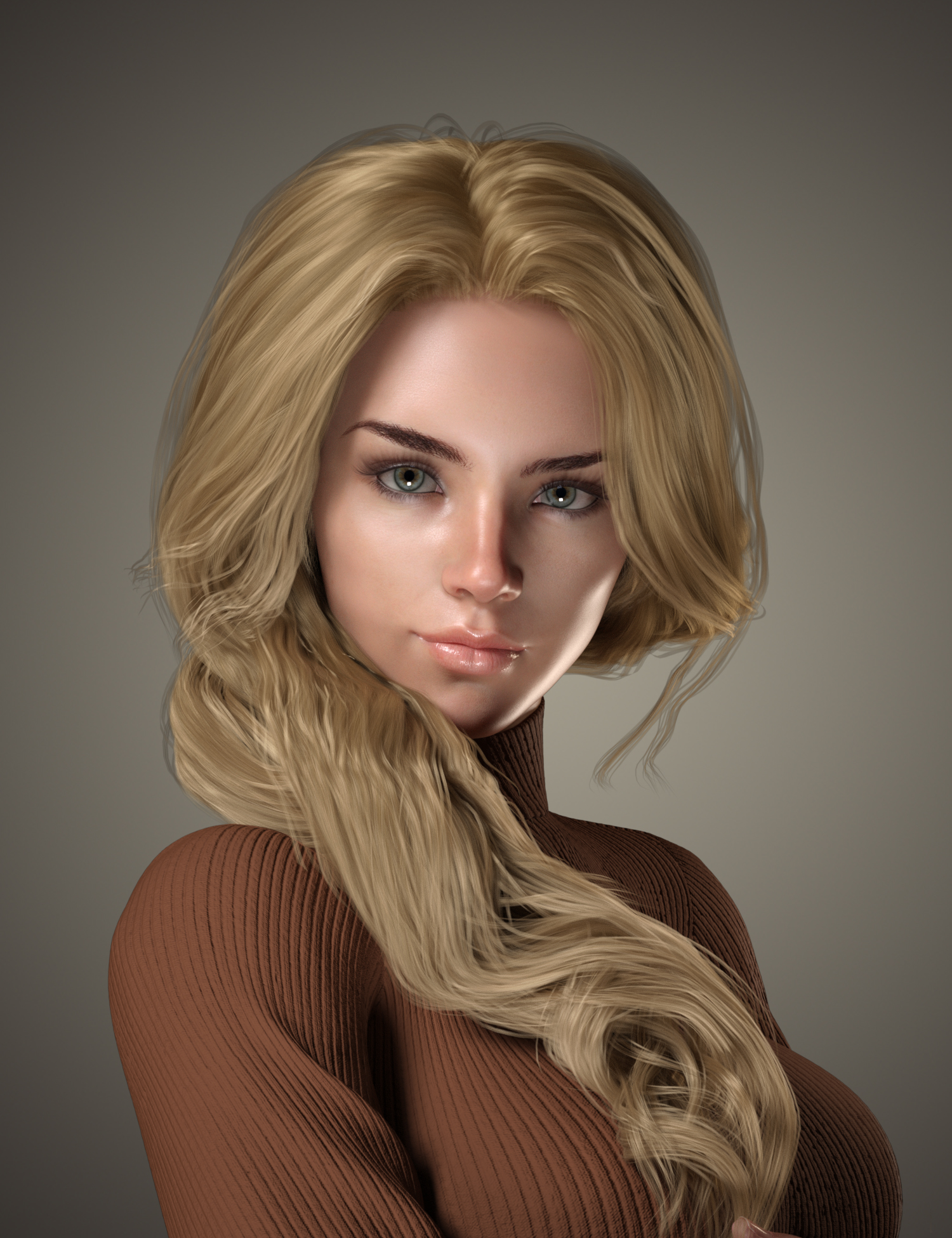 FE Charming Hair Vol 01  for Genesis 8 Females by: FeSoul, 3D Models by Daz 3D