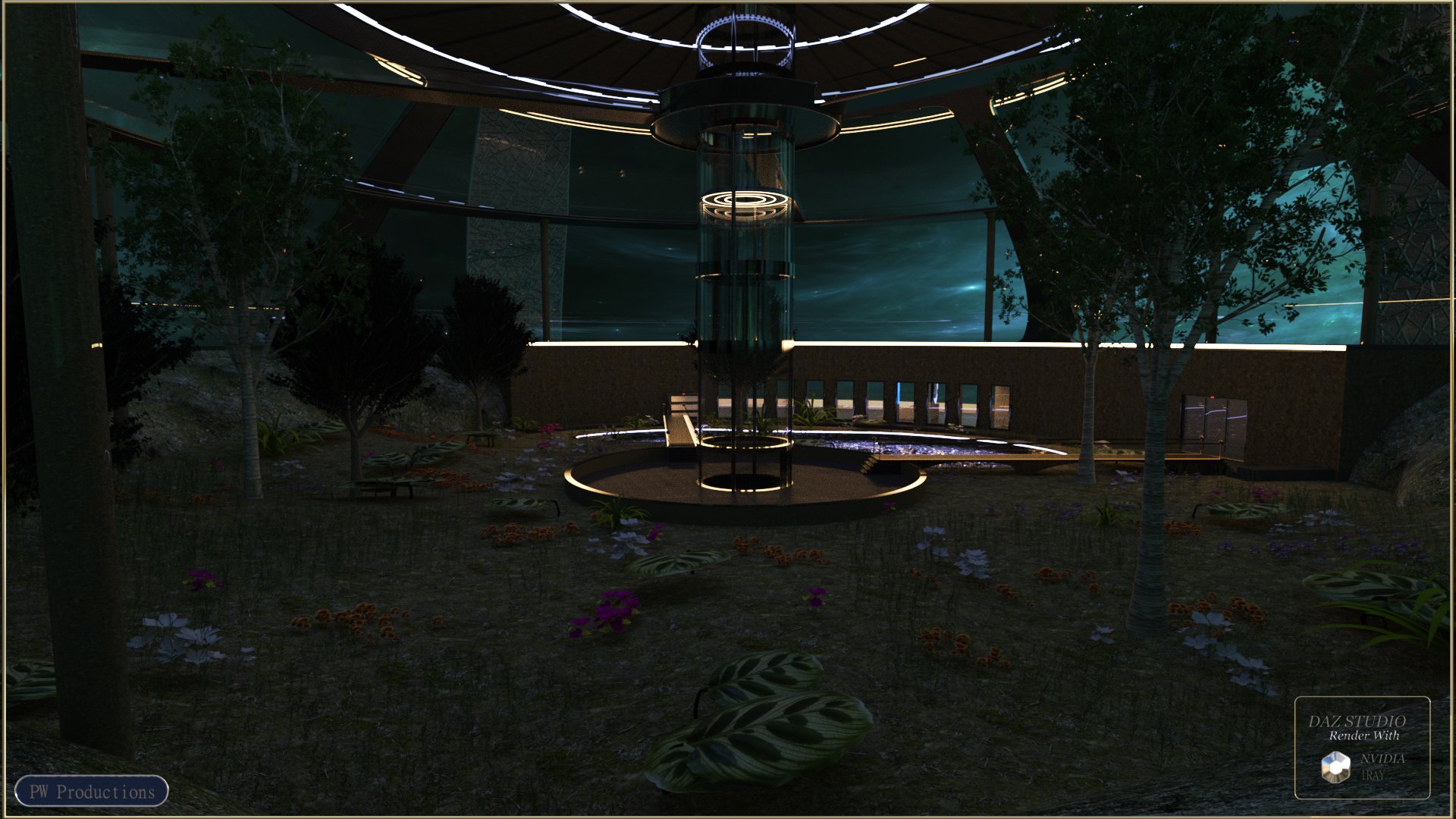 PW Nirvana Space Station PW Nirvana Space Station by: PW Productions, 3D Models by Daz 3D