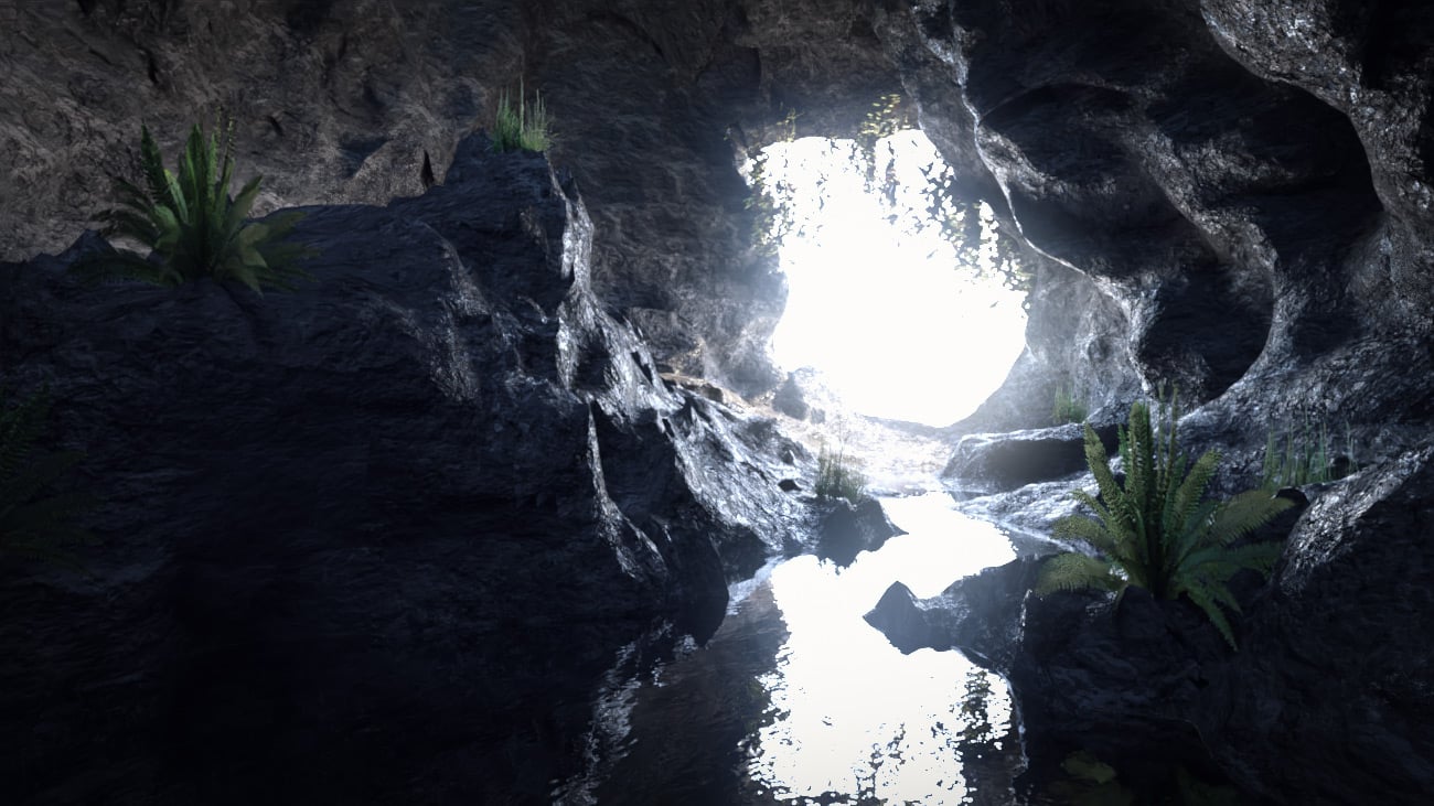 Uncharted Cave by: Dreamlight, 3D Models by Daz 3D