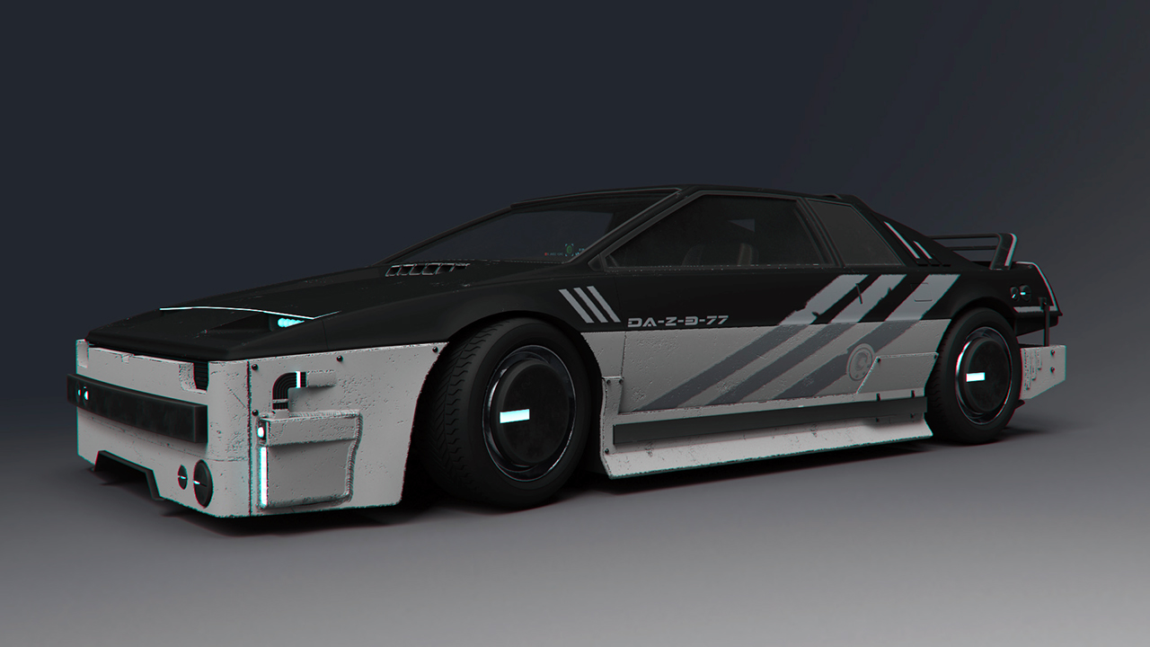 Cyberpunk Car by: Mely3D, 3D Models by Daz 3D