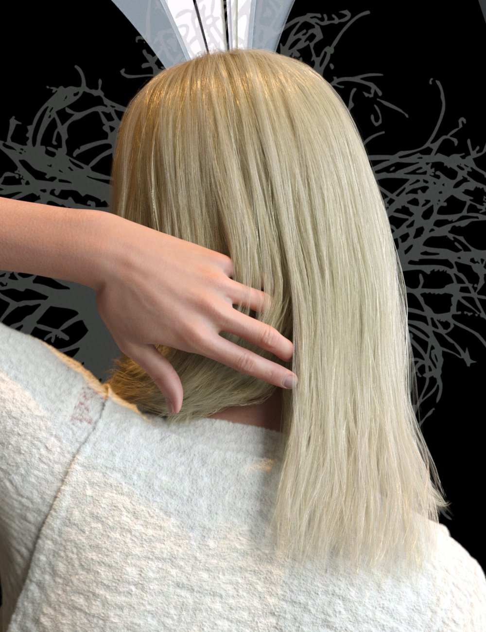 Nirv Sweet Pie Hair for Genesis 8 Females Nirv Sweet Pie Hair for Genesis 8 Females by: Nirvana, 3D Models by Daz 3D