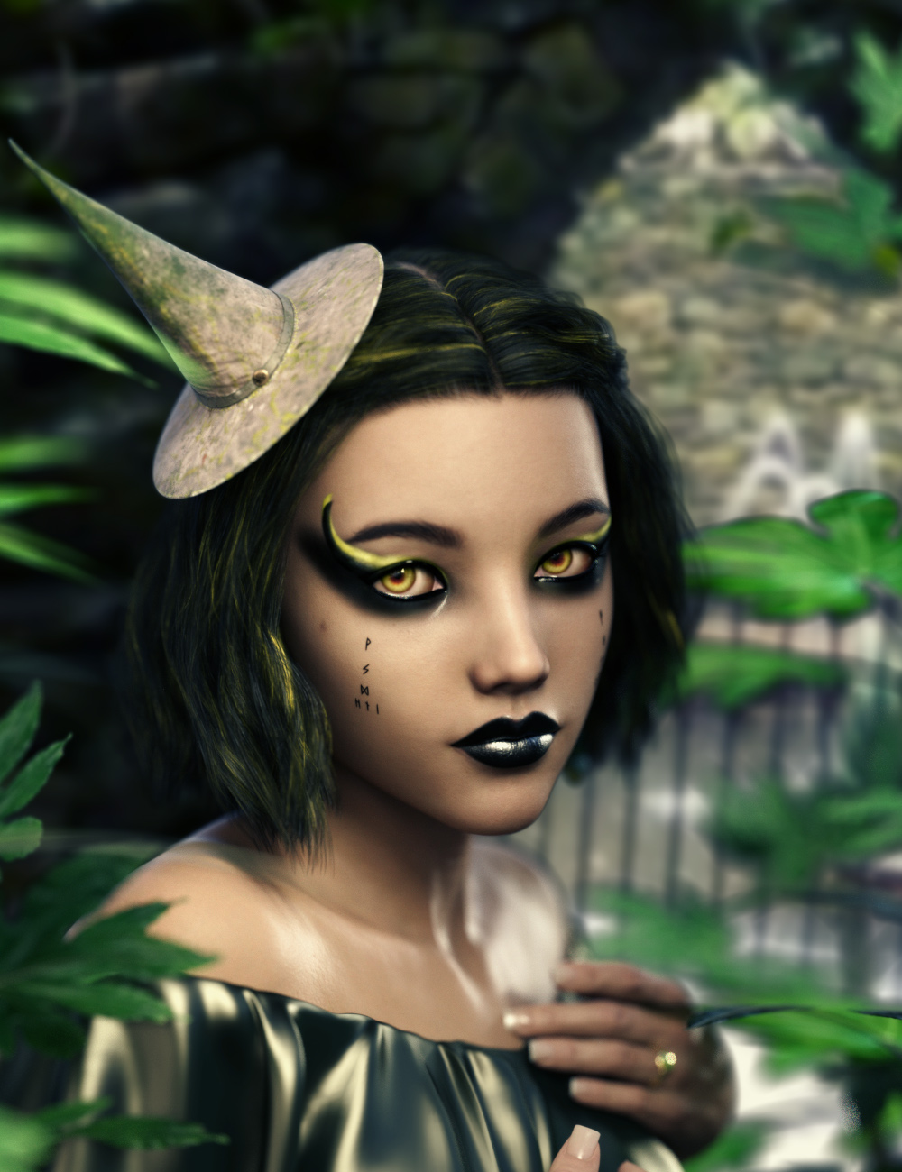 Arcane Enchantress Appurtenances for Genesis 8 Female by: ForbiddenWhispersDavid Brinnen, 3D Models by Daz 3D