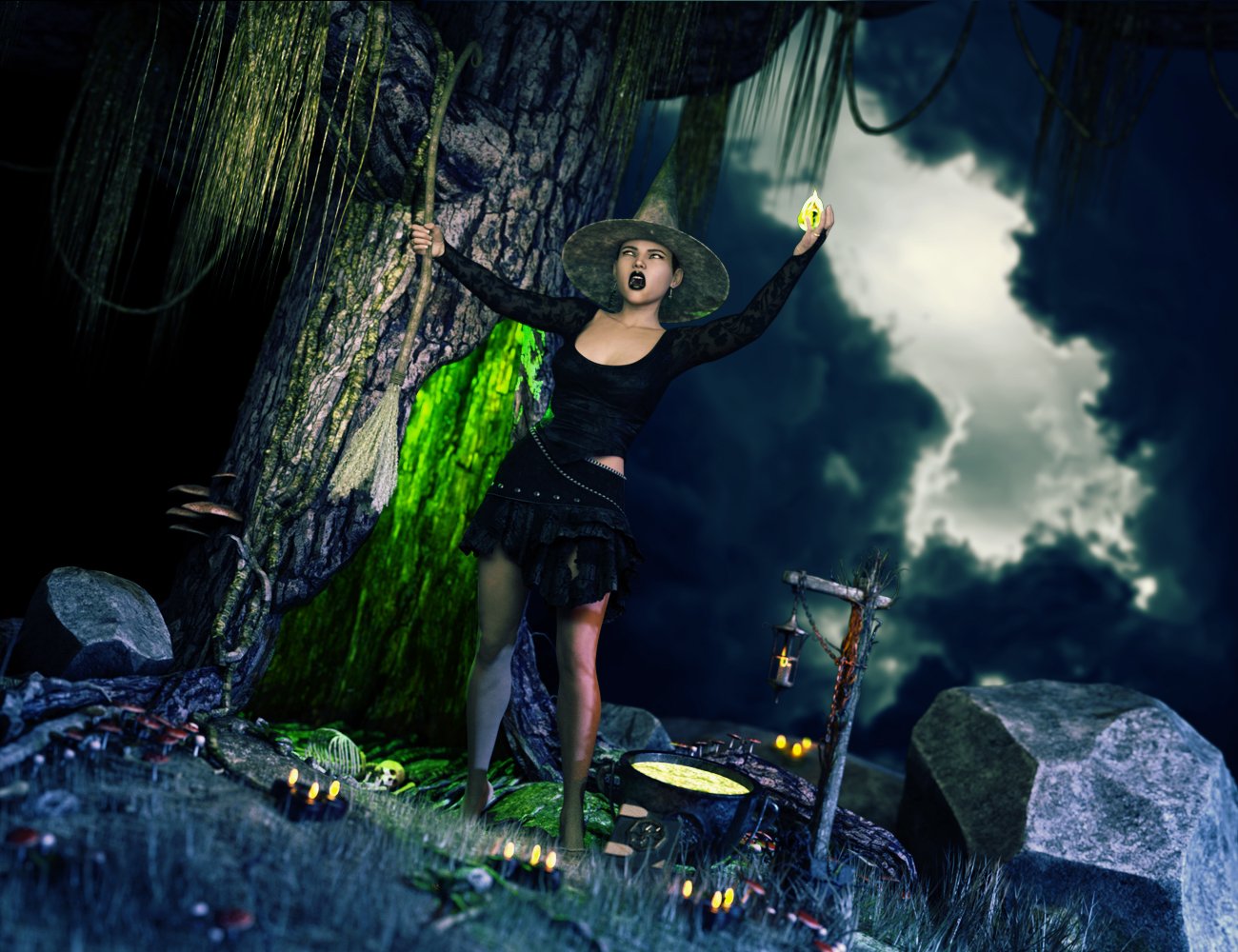 Arcane Enchantress Appurtenances for Genesis 8 Female Arcane Enchantress Appurtenances for Genesis 8 Female by: ForbiddenWhispersDavid Brinnen, 3D Models by Daz 3D