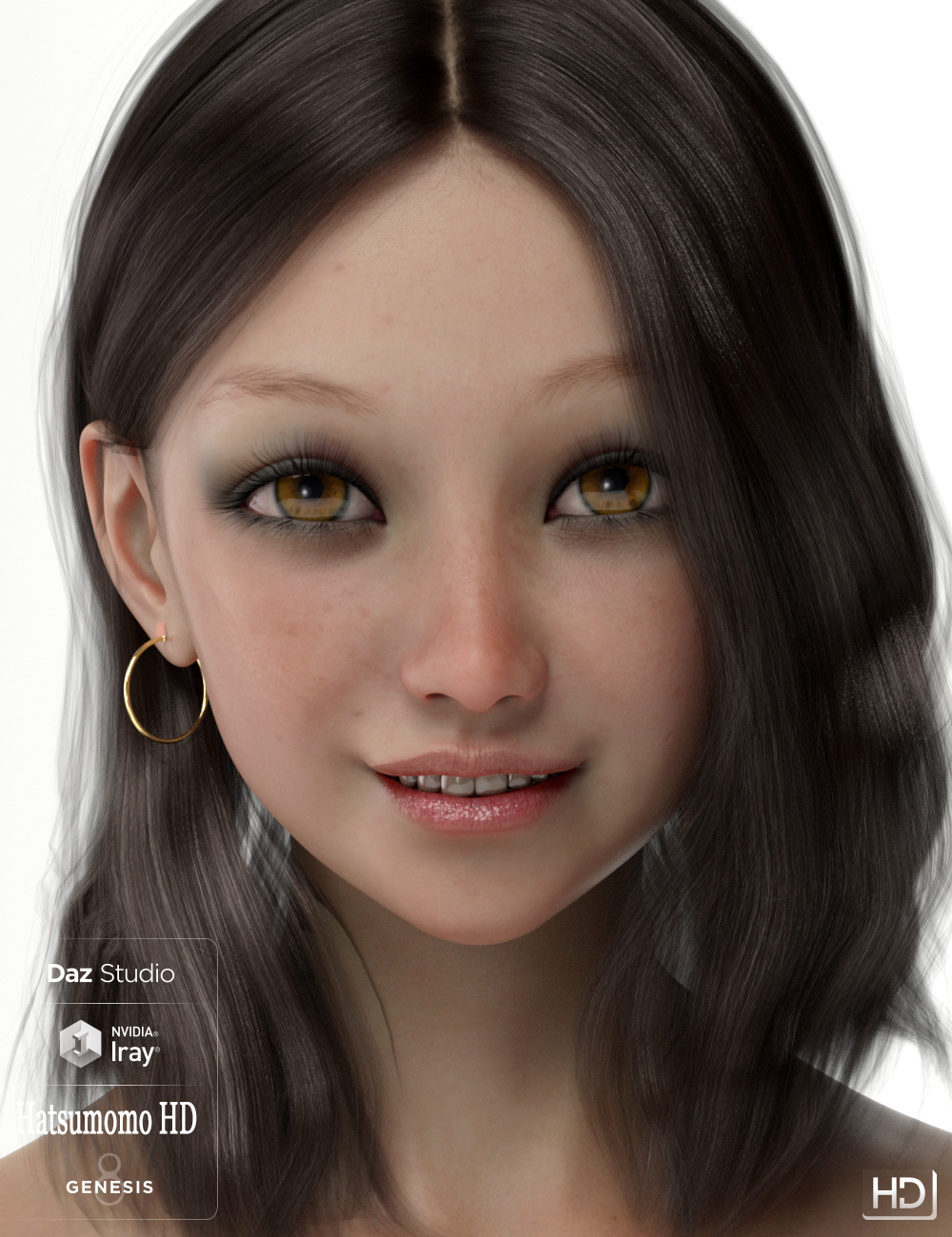 Hatsumomo HD For Genesis 8 Female by: iSourceTextures, 3D Models by Daz 3D