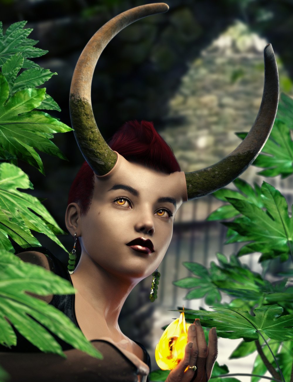 Hecate Expansion for Arcane Enchantress Horns by: ForbiddenWhispers3anson, 3D Models by Daz 3D