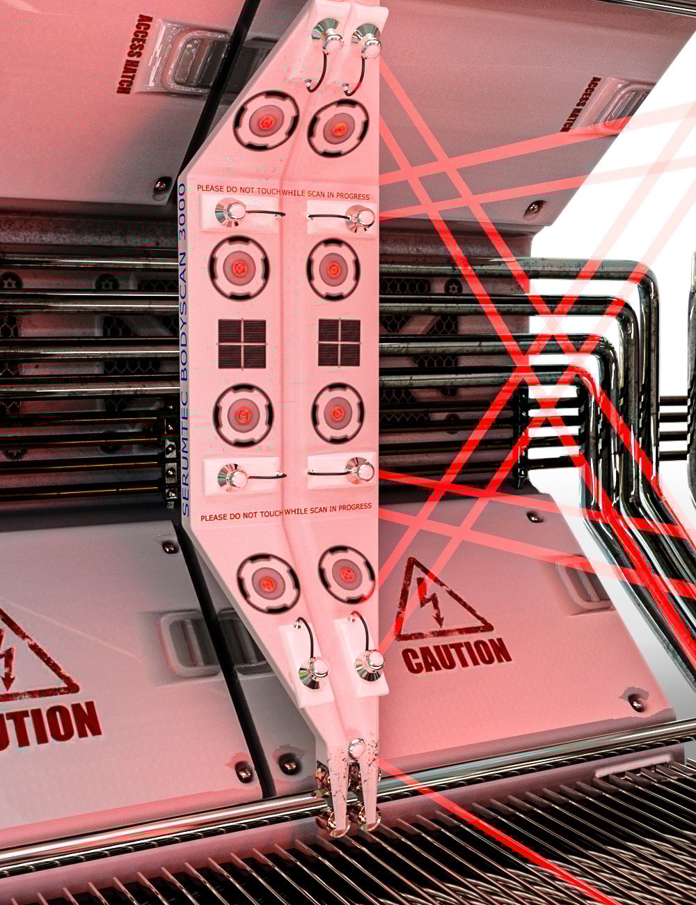 Sci-Fi Scanner Sci-Fi Scanner by: Serum, 3D Models by Daz 3D