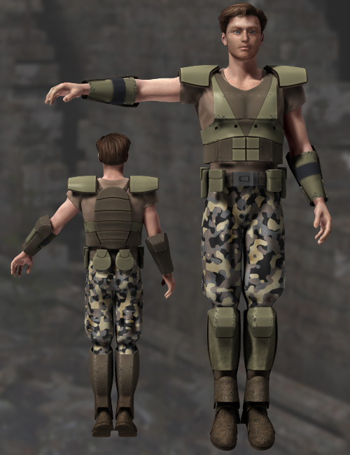 Stellar League Light Recon Armor Stellar League Light Recon Armor by: Valandar, 3D Models by Daz 3D