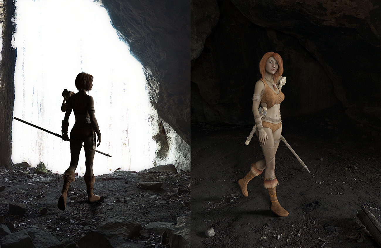 Orestes Iray HDRI Environments - Cave Shelter by: Orestes Graphics, 3D Models by Daz 3D