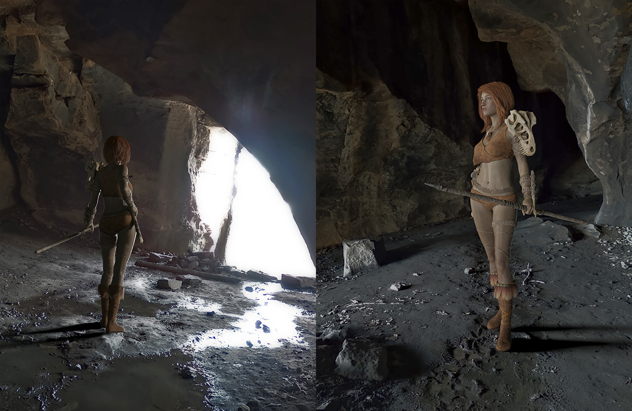 Orestes Iray HDRI Environments - Cave Shelter by: Orestes Graphics, 3D Models by Daz 3D