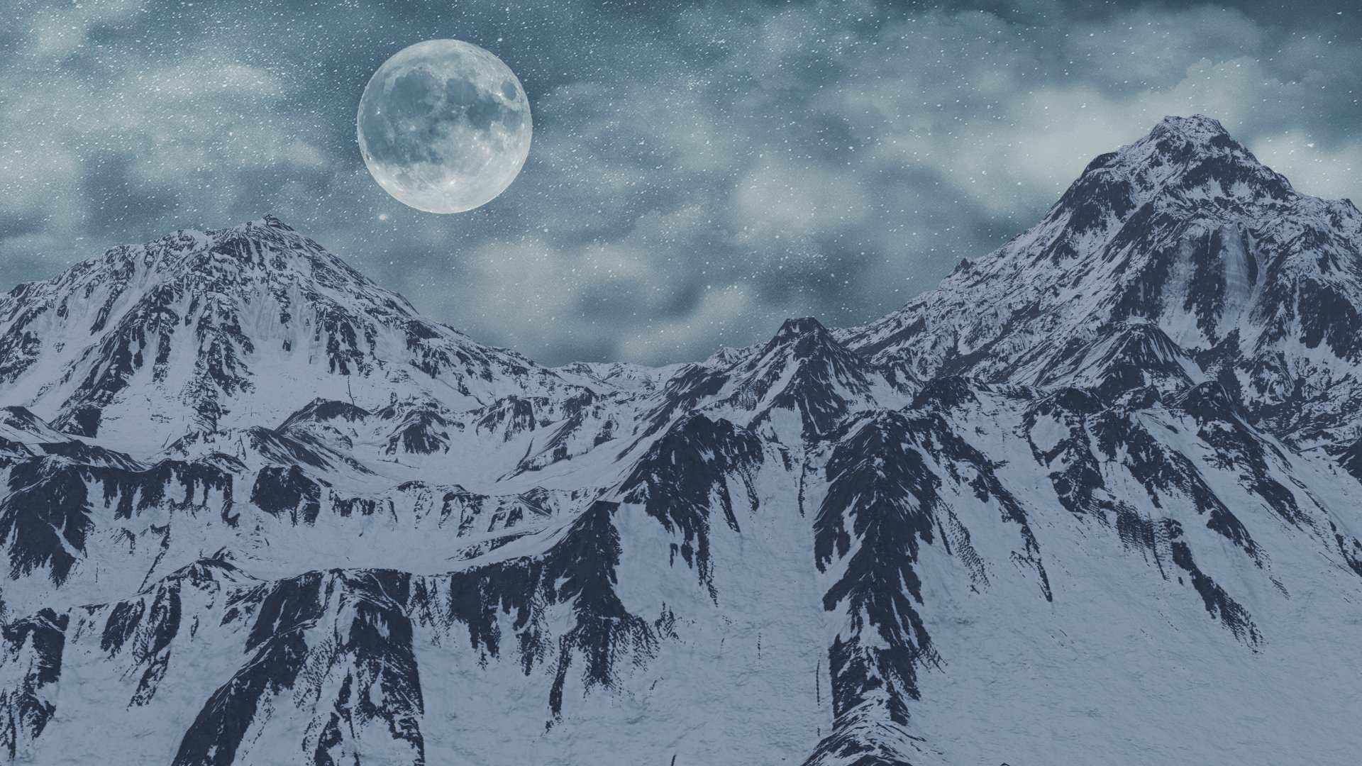 Snowy Mountains Snowy Mountains by: 3dLab, 3D Models by Daz 3D