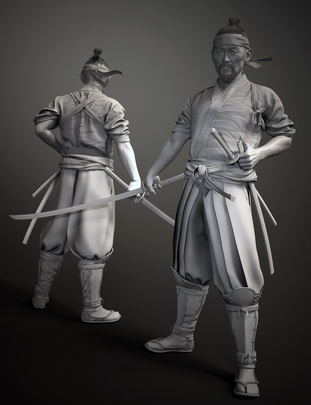 Shogun HD for Genesis 8 Males | Daz 3D