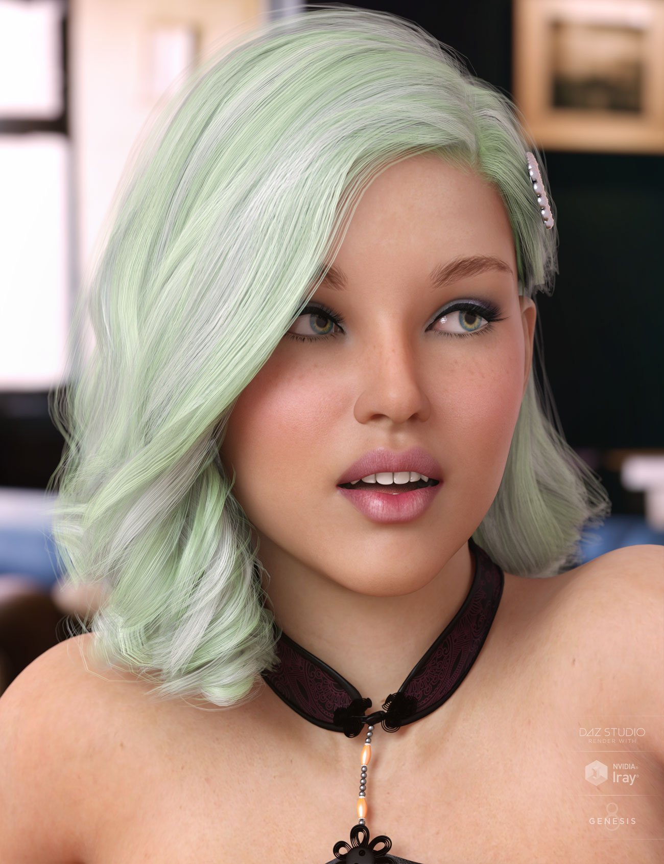 Eilis Hair for Genesis 3 & 8 Females Eilis Hair for Genesis 3 & 8 Females by: AprilYSH, 3D Models by Daz 3D