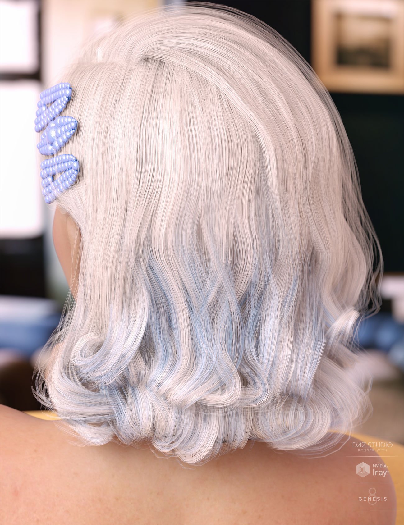 Eilis Hair for Genesis 3 & 8 Females Eilis Hair for Genesis 3 & 8 Females by: AprilYSH, 3D Models by Daz 3D
