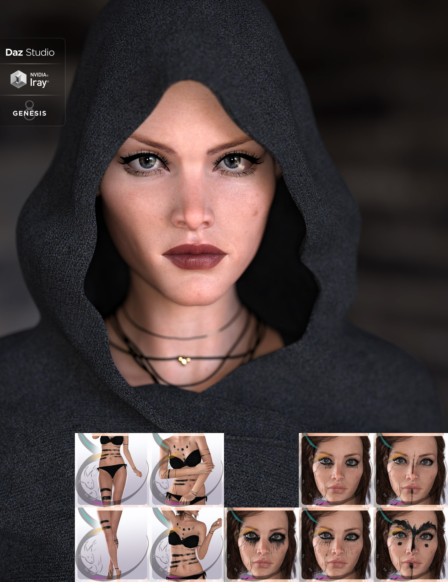 Odeeta HD for Genesis 8 Females Odeeta HD for Genesis 8 Females by: Eichhorn Art, 3D Models by Daz 3D