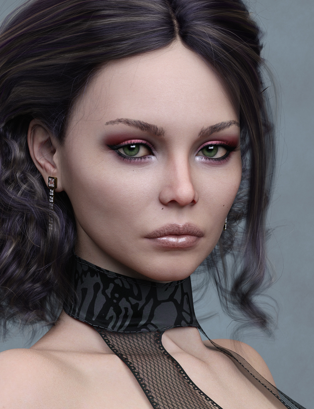 Eileen HD for Genesis 8 Female by: Emrys, 3D Models by Daz 3D