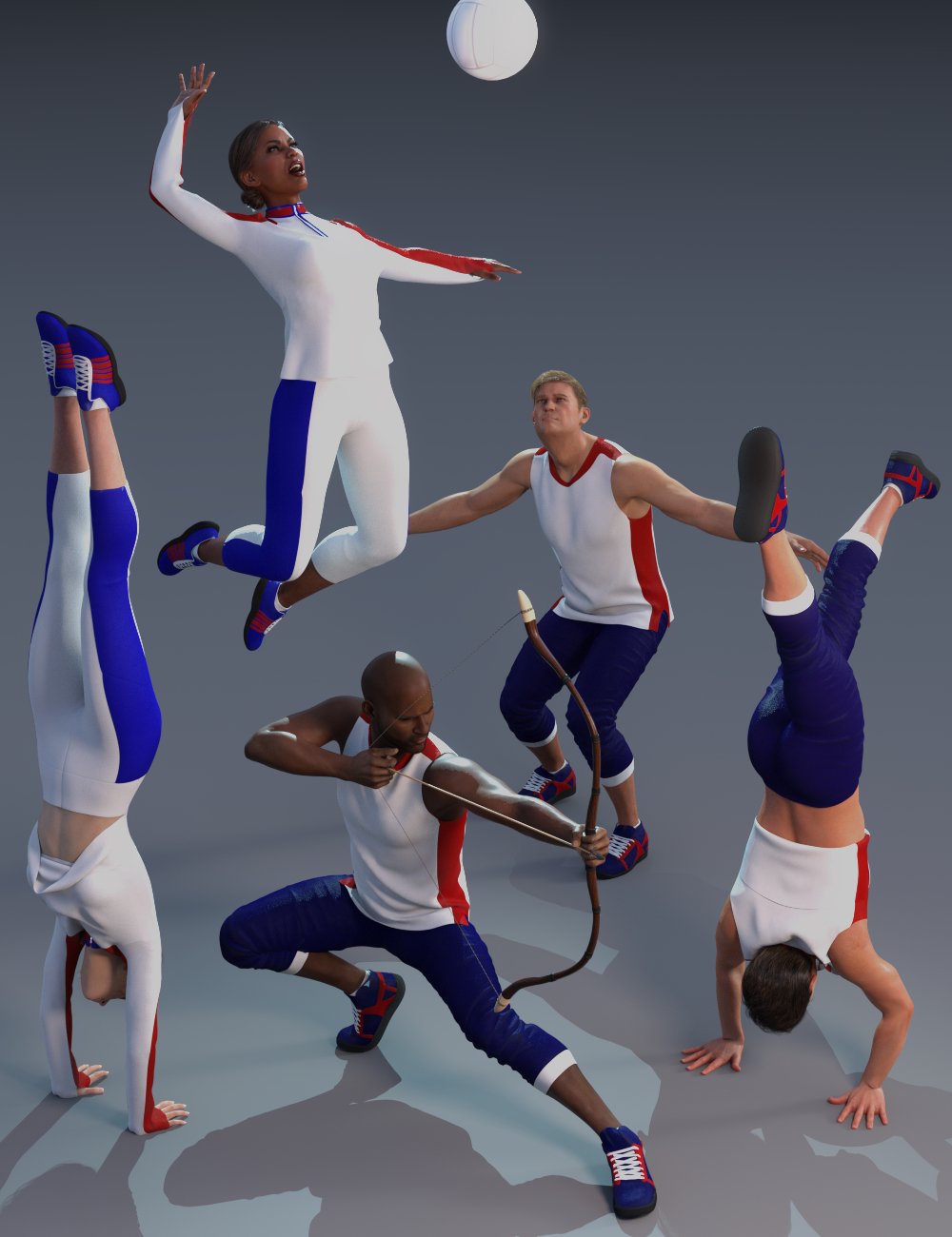 Sports Animation Bundle by: , 3D Models by Daz 3D
