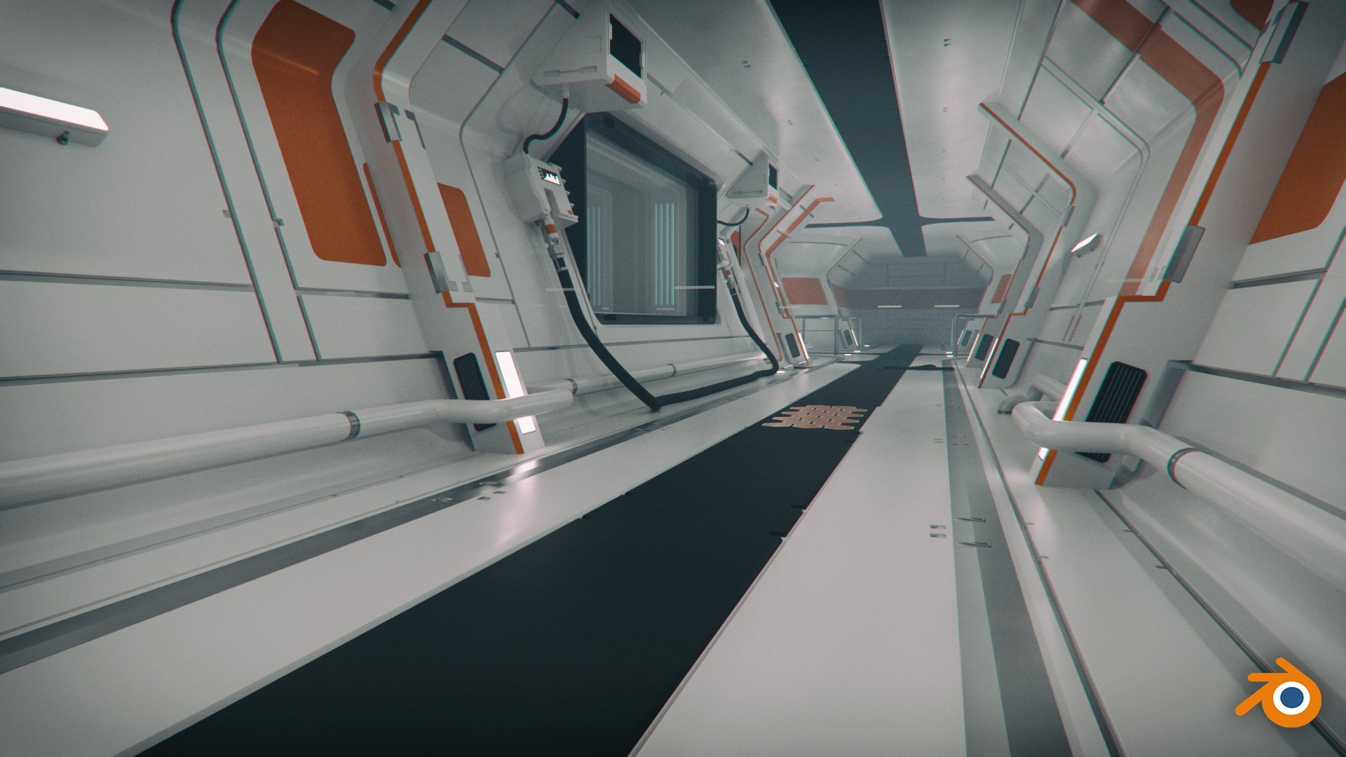 Modular Sci-fi Interior Kit Modular Sci-fi Interior Kit by: Mely3D, 3D Models by Daz 3D