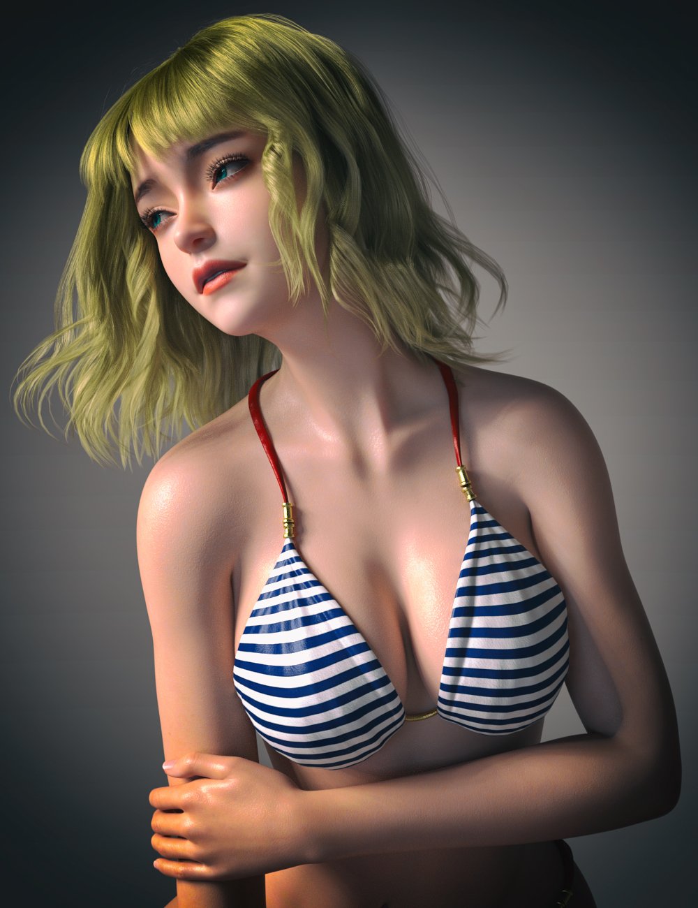 Aillee Character And Hair for Genesis 8 Female by: Goanna, 3D Models by Daz 3D