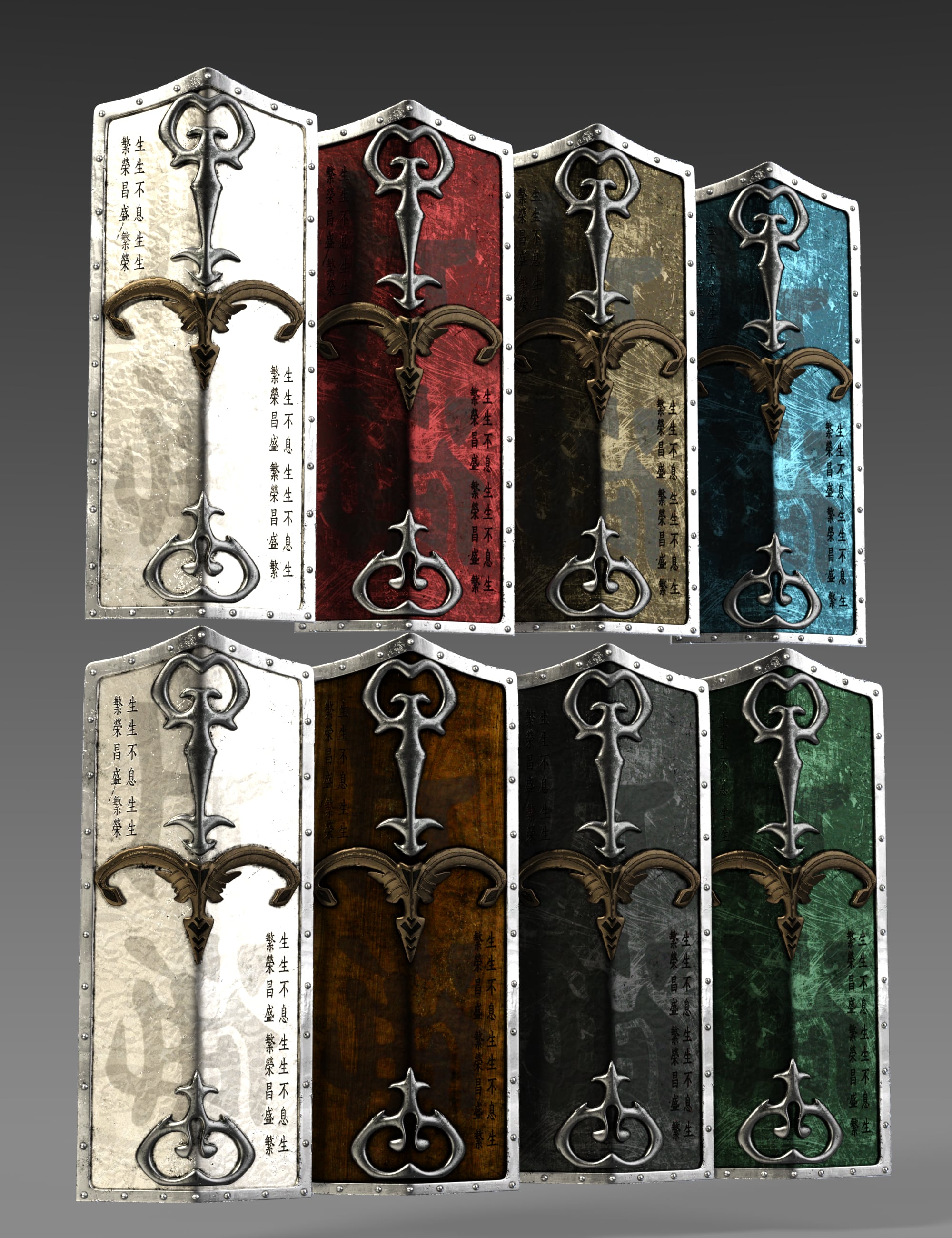 Hidden Warrior Weapons Collection | Daz 3D