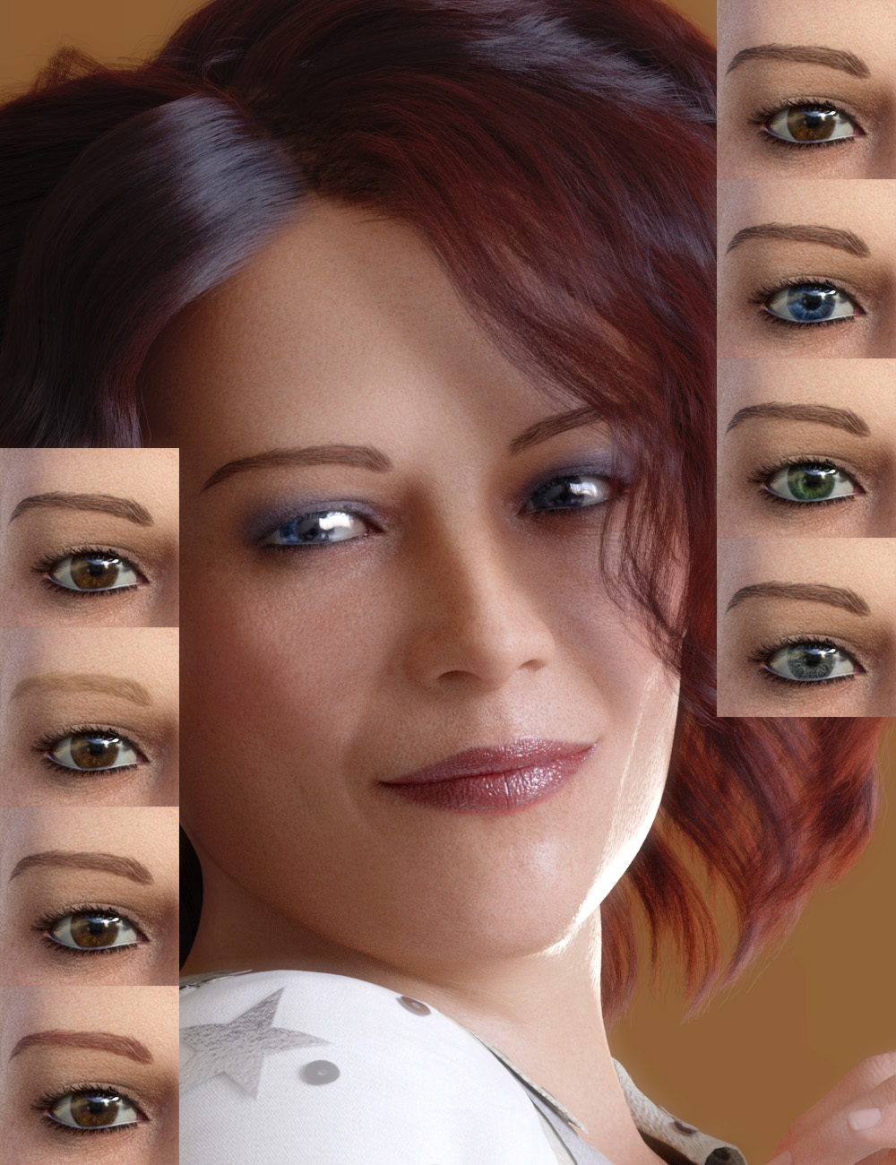Becs HD for Genesis 8 Female by: PhilW, 3D Models by Daz 3D