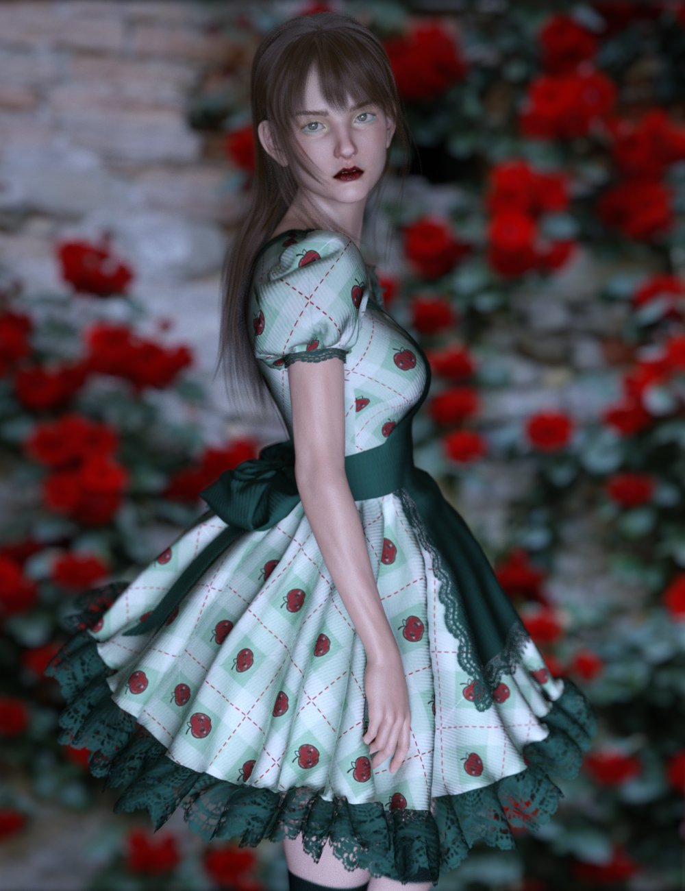 Alice And Her Outfit For Genesis 8 Female by: Belladona, 3D Models by Daz 3D
