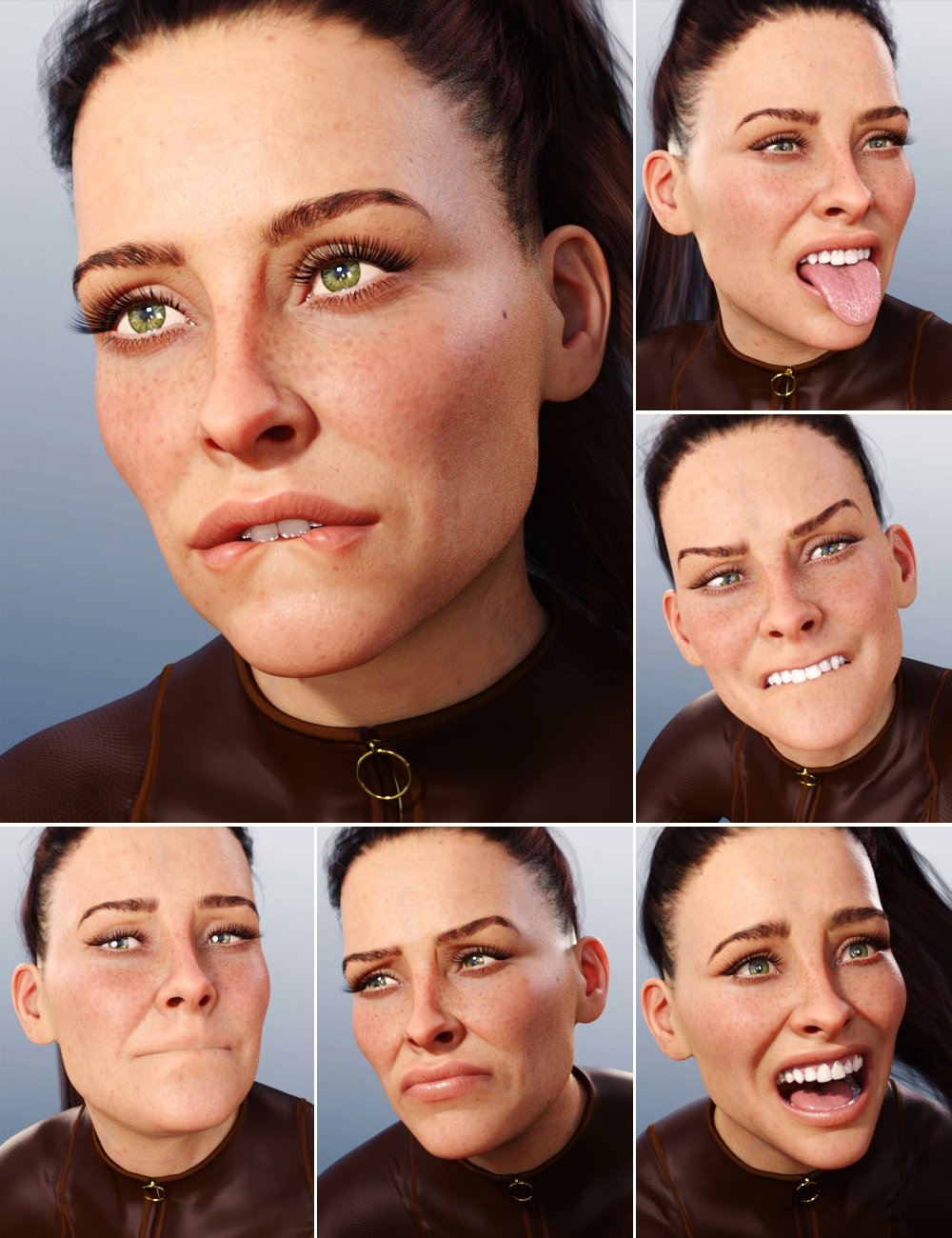 Alla Expressions For Genesis 8 Female Daz 3d