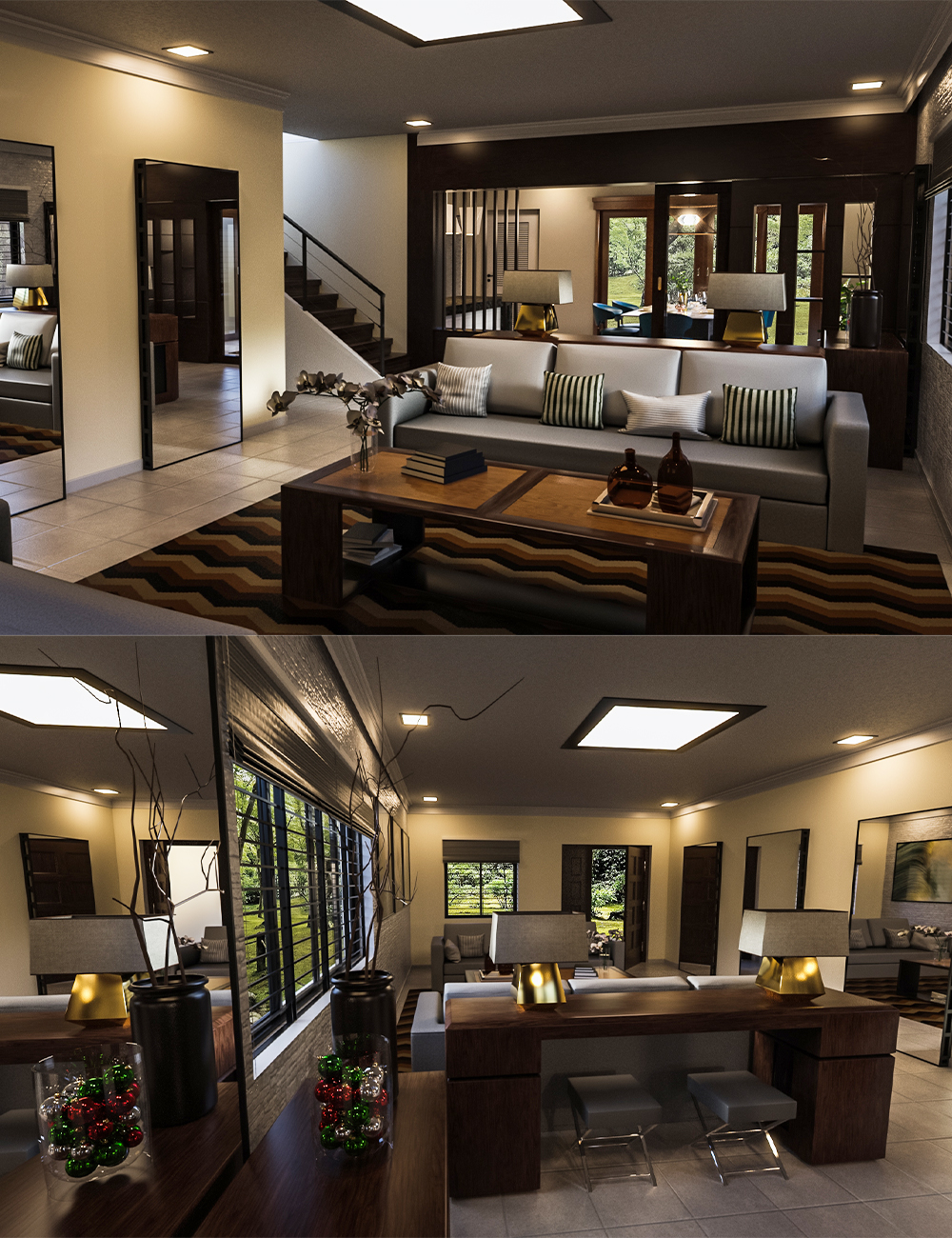 Avil Living Room by: Tesla3dCorp, 3D Models by Daz 3D