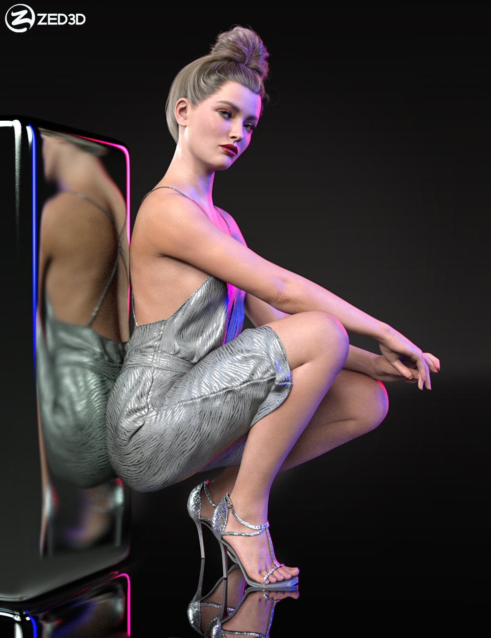 Z Model Style Poses for Genesis 8.1 Female and Victoria 8.1
