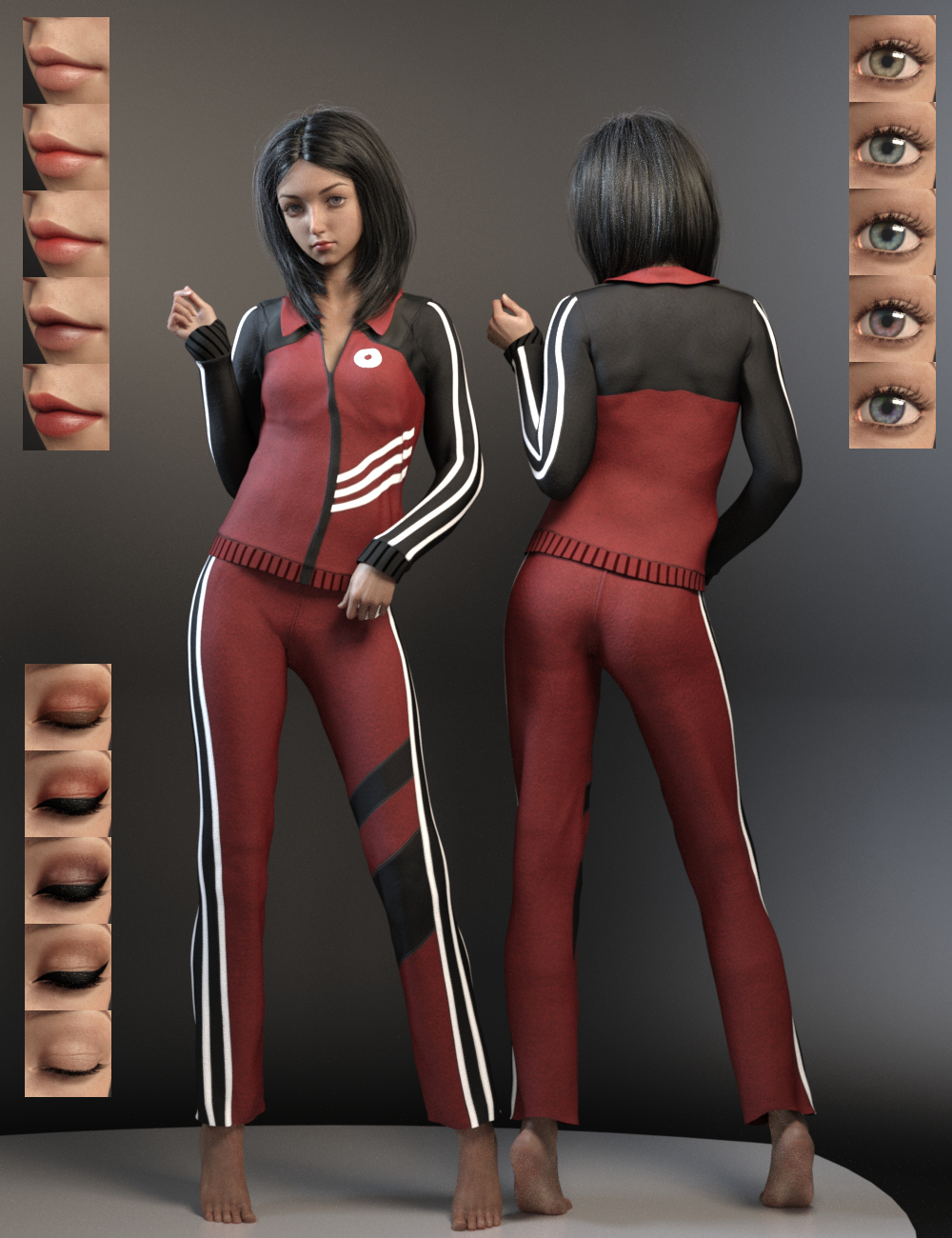 Reiko for Genesis 8 Female by: Ergou, 3D Models by Daz 3D