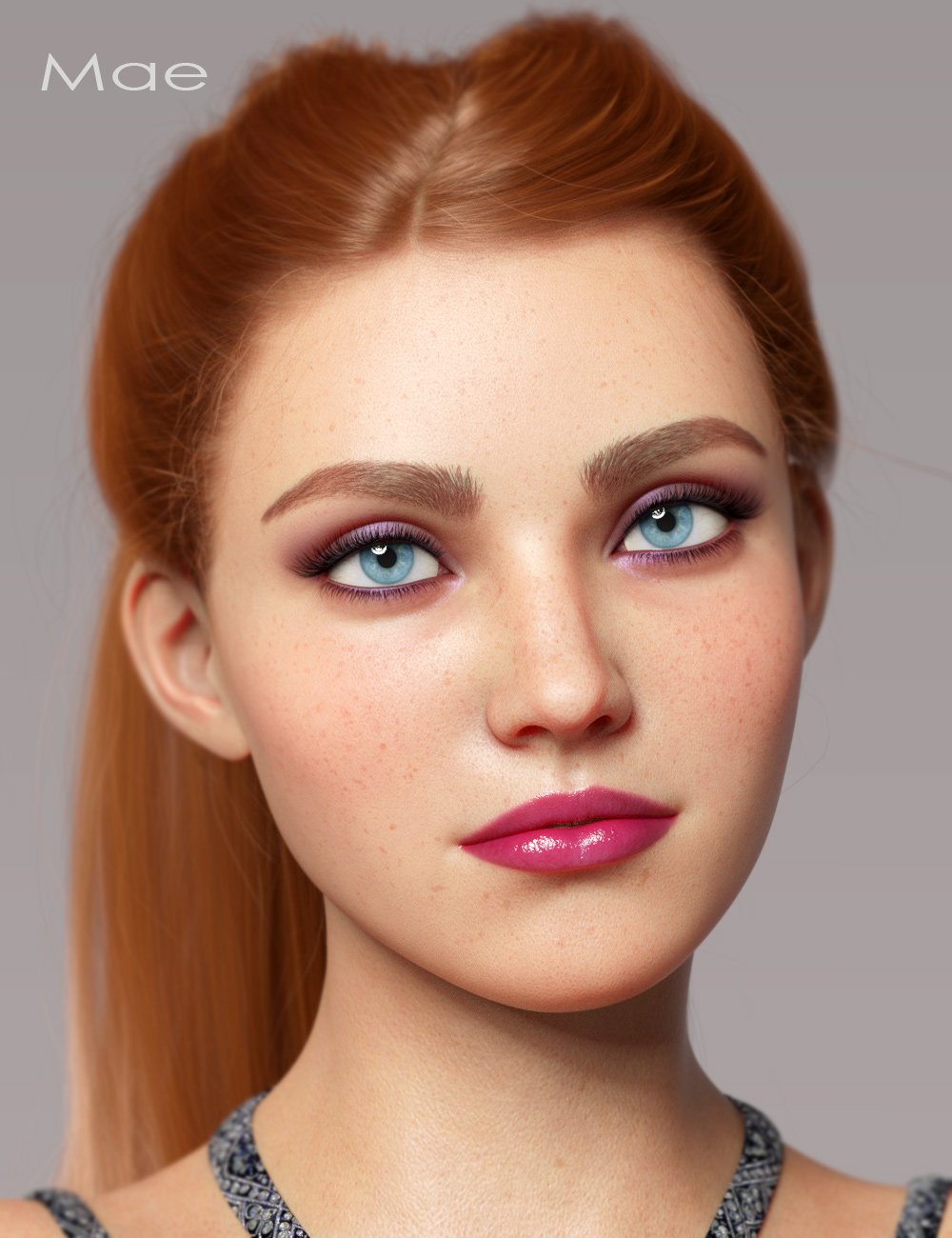Mae HD for Genesis 8 Female by: maelwenn, 3D Models by Daz 3D
