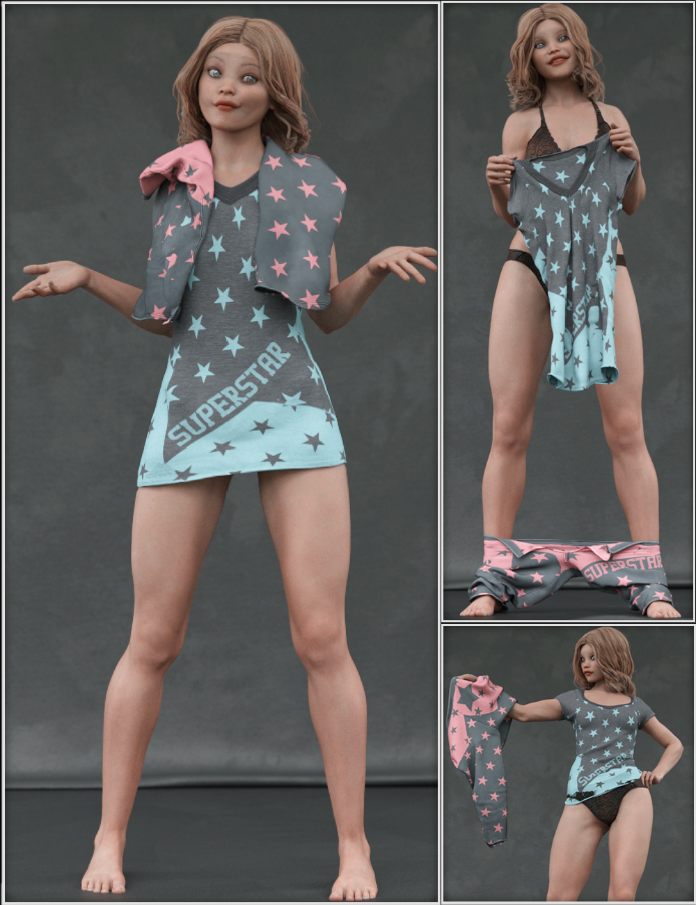 Everyday 2 Daily Poses and Clothes Vol.3 for Genesis 8 Females by: Aeon Soul, 3D Models by Daz 3D
