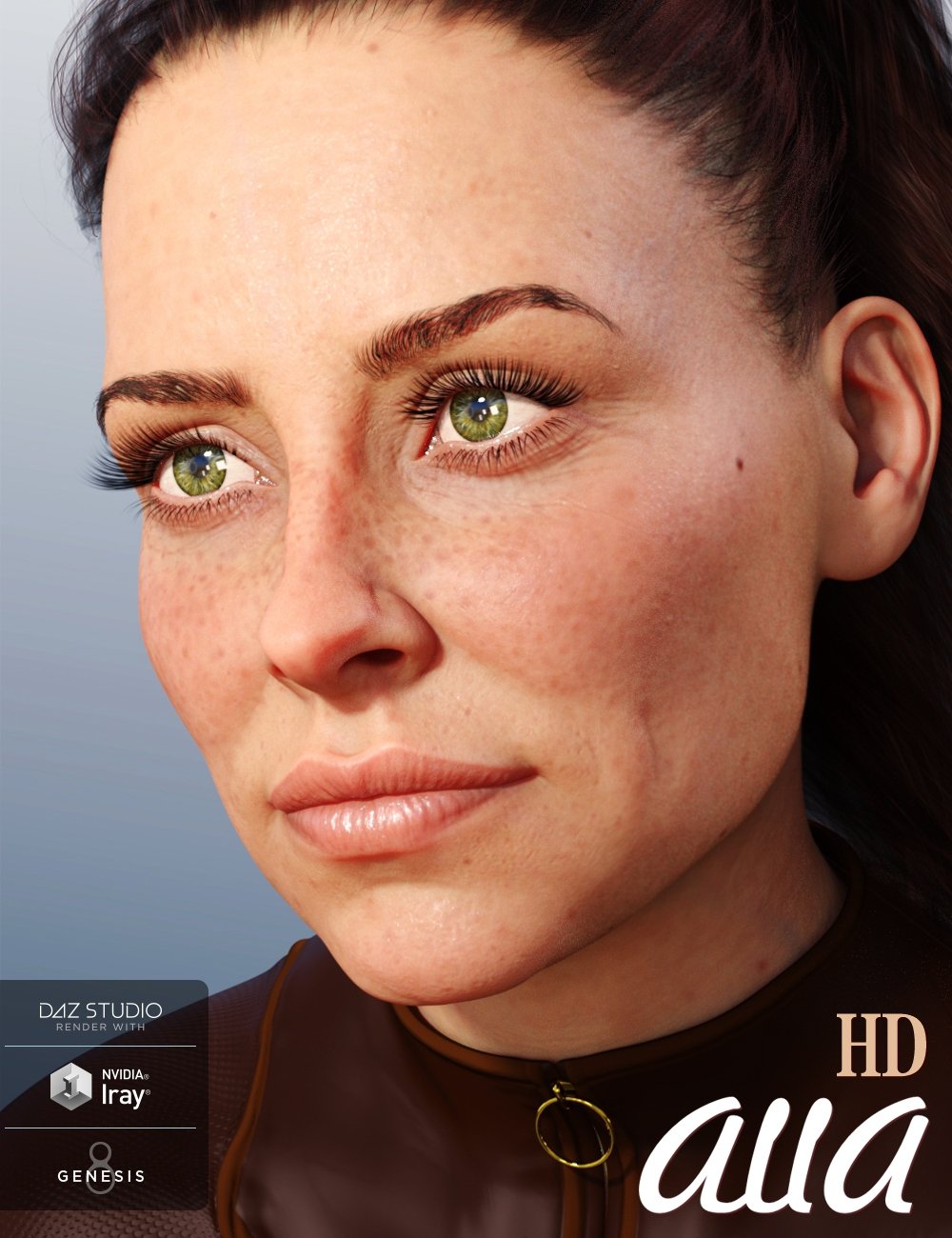 Alla HD for Genesis 8 Female by: AlFan, 3D Models by Daz 3D