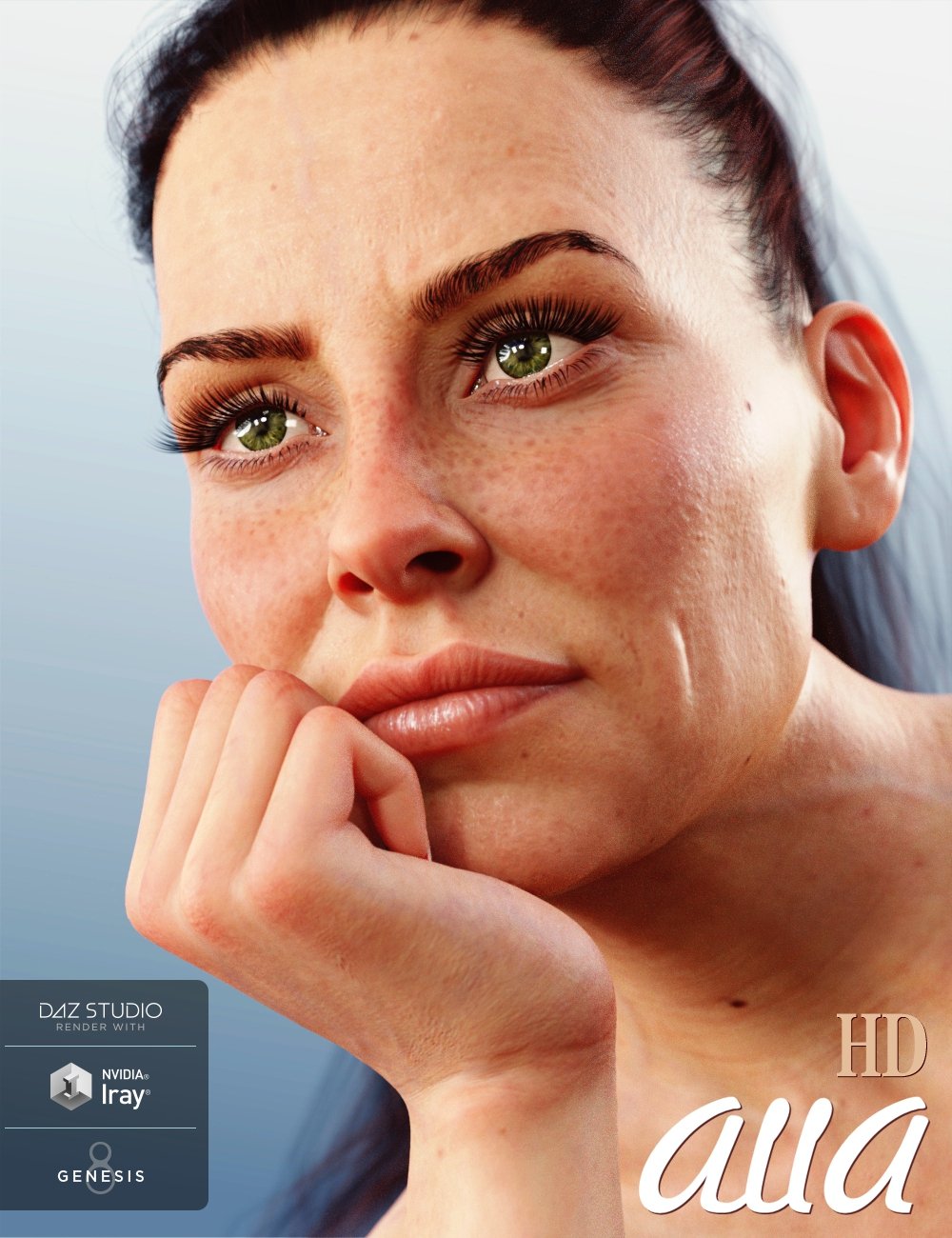 Alla HD for Genesis 8 Female by: AlFan, 3D Models by Daz 3D