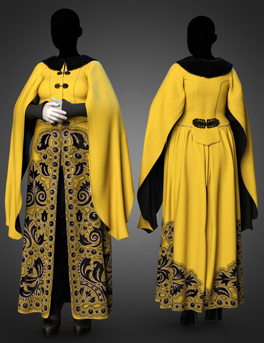 dForce Winter Splendor Outfit Textures dForce Winter Splendor Outfit Textures by: Moonscape GraphicsSade, 3D Models by Daz 3D