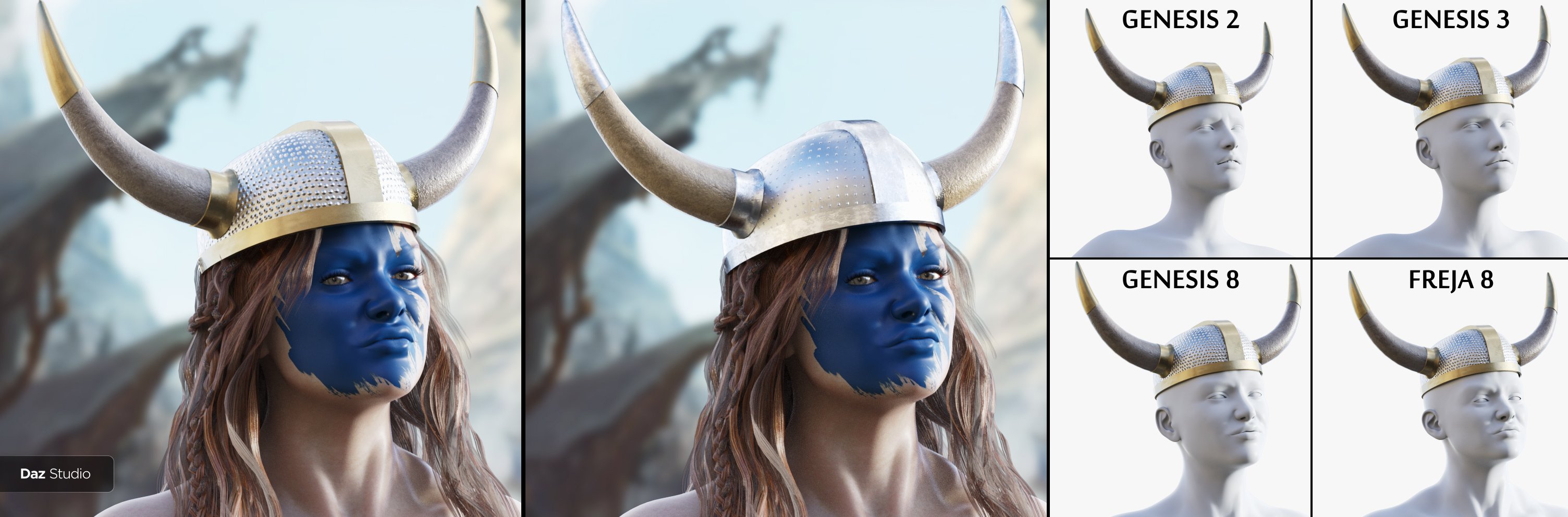 Viking Props Viking Props by: Neikdian, 3D Models by Daz 3D