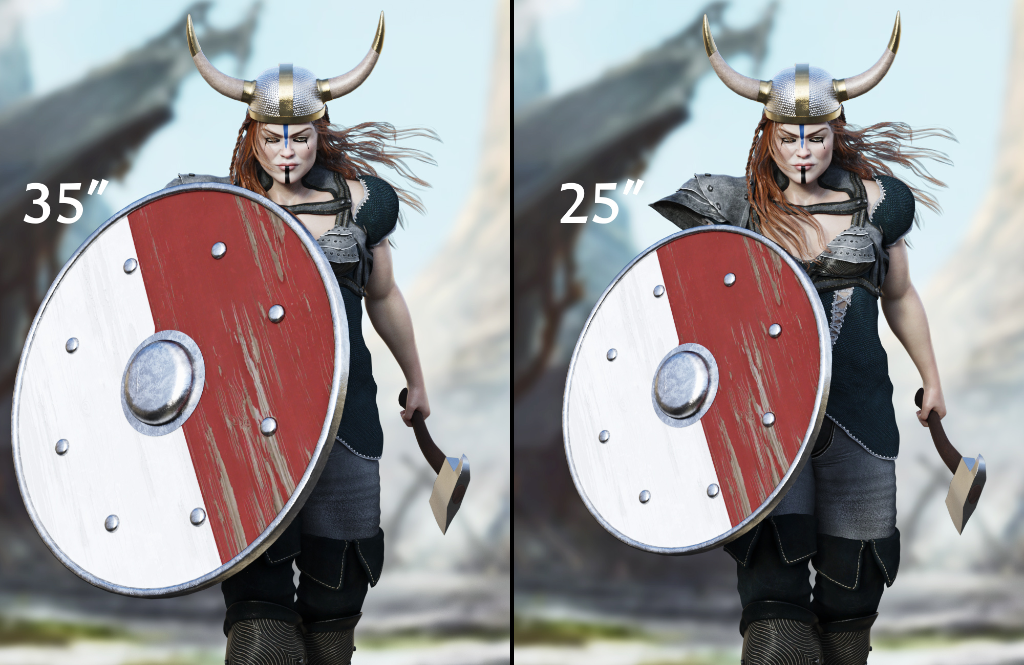 Viking Props by: Neikdian, 3D Models by Daz 3D