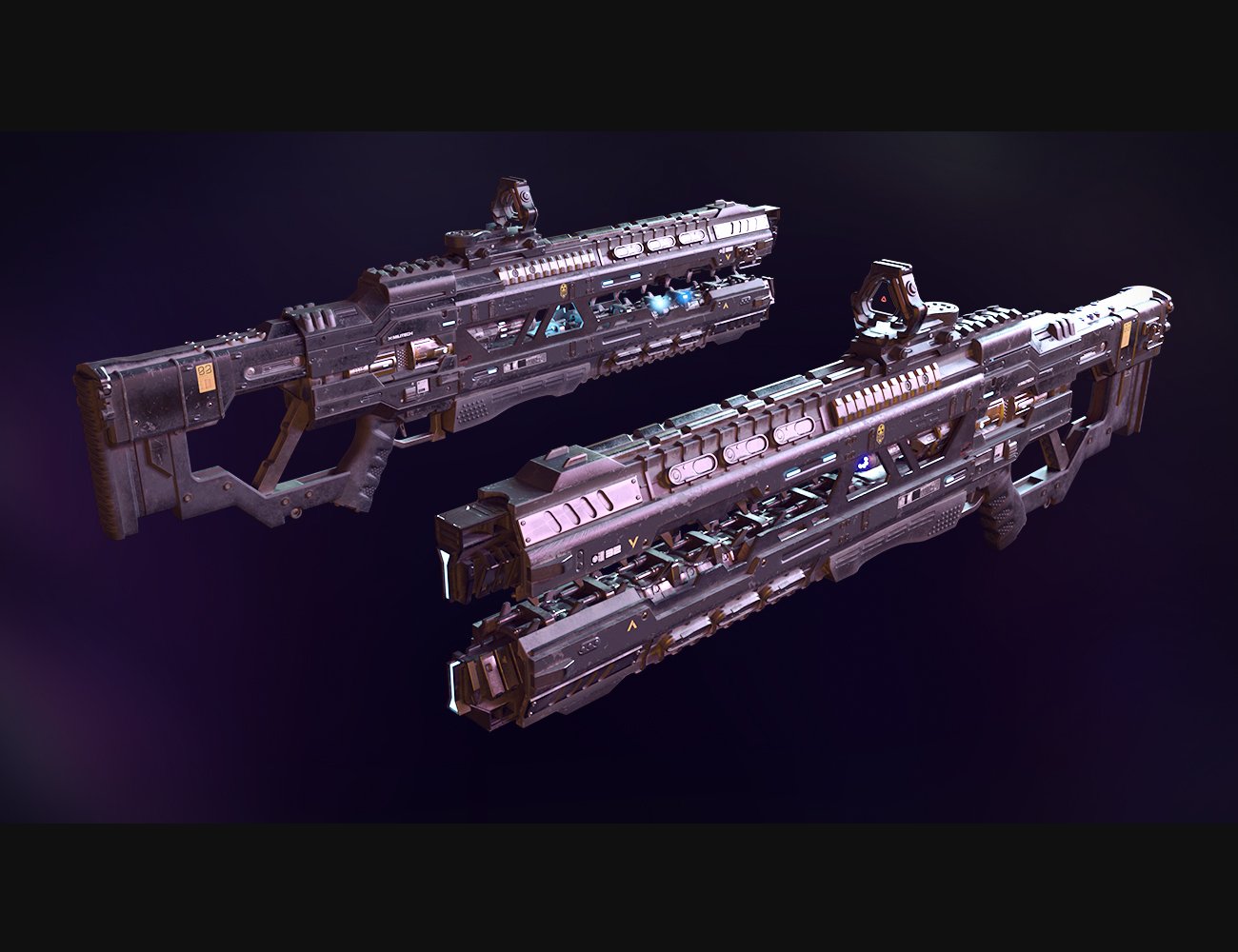Cyberpunk Railgun