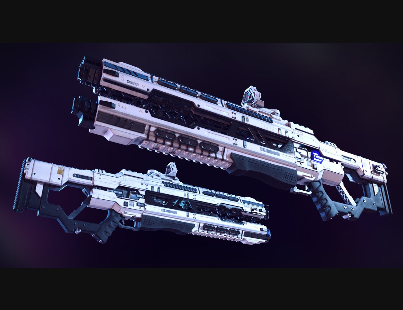 Cyberpunk Railgun Cyberpunk Railgun by: Polish, 3D Models by Daz 3D