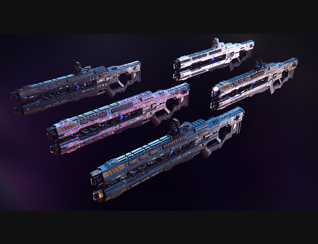Cyberpunk Railgun Cyberpunk Railgun by: Polish, 3D Models by Daz 3D