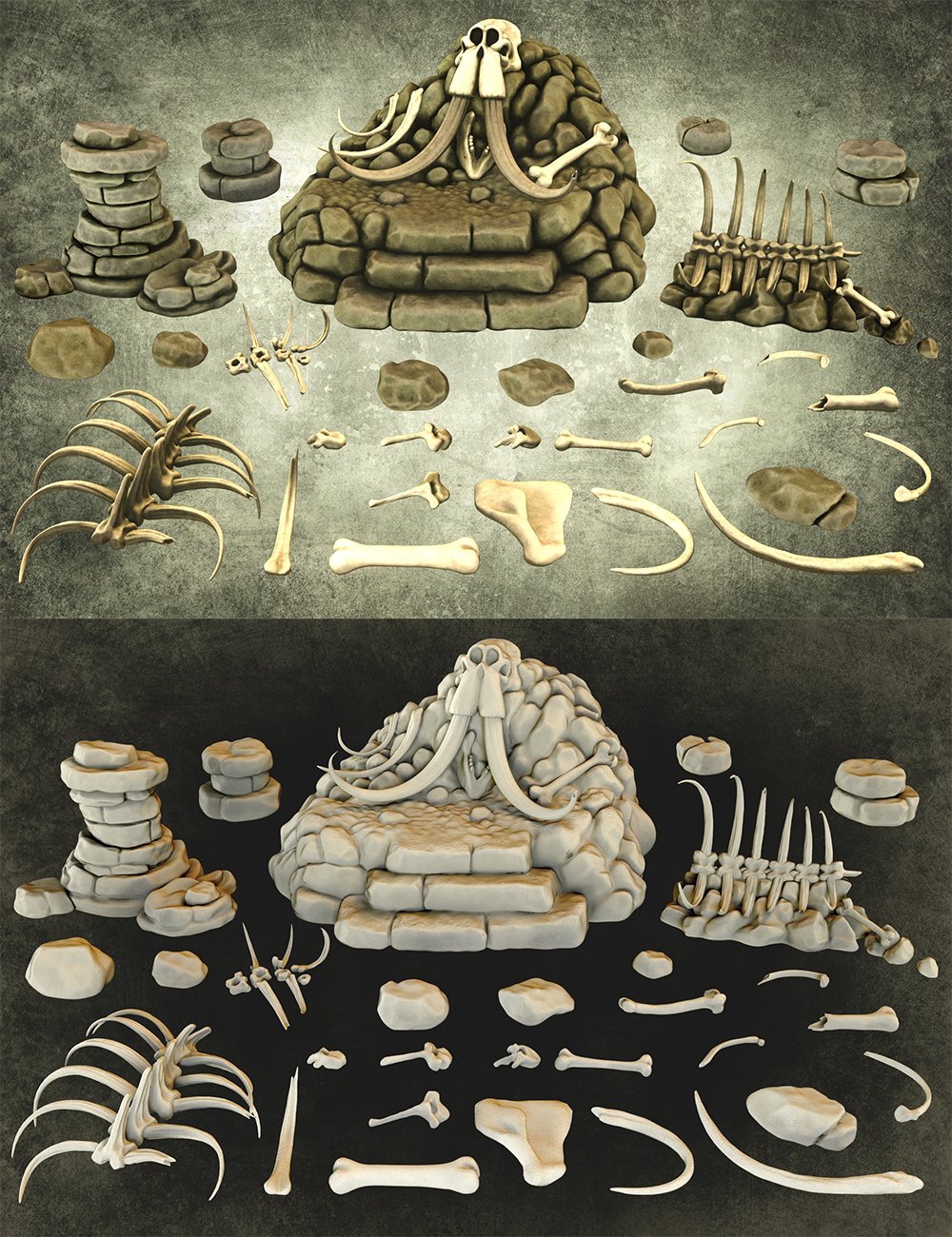 The Boneyard The Boneyard by: Troglo3D, 3D Models by Daz 3D