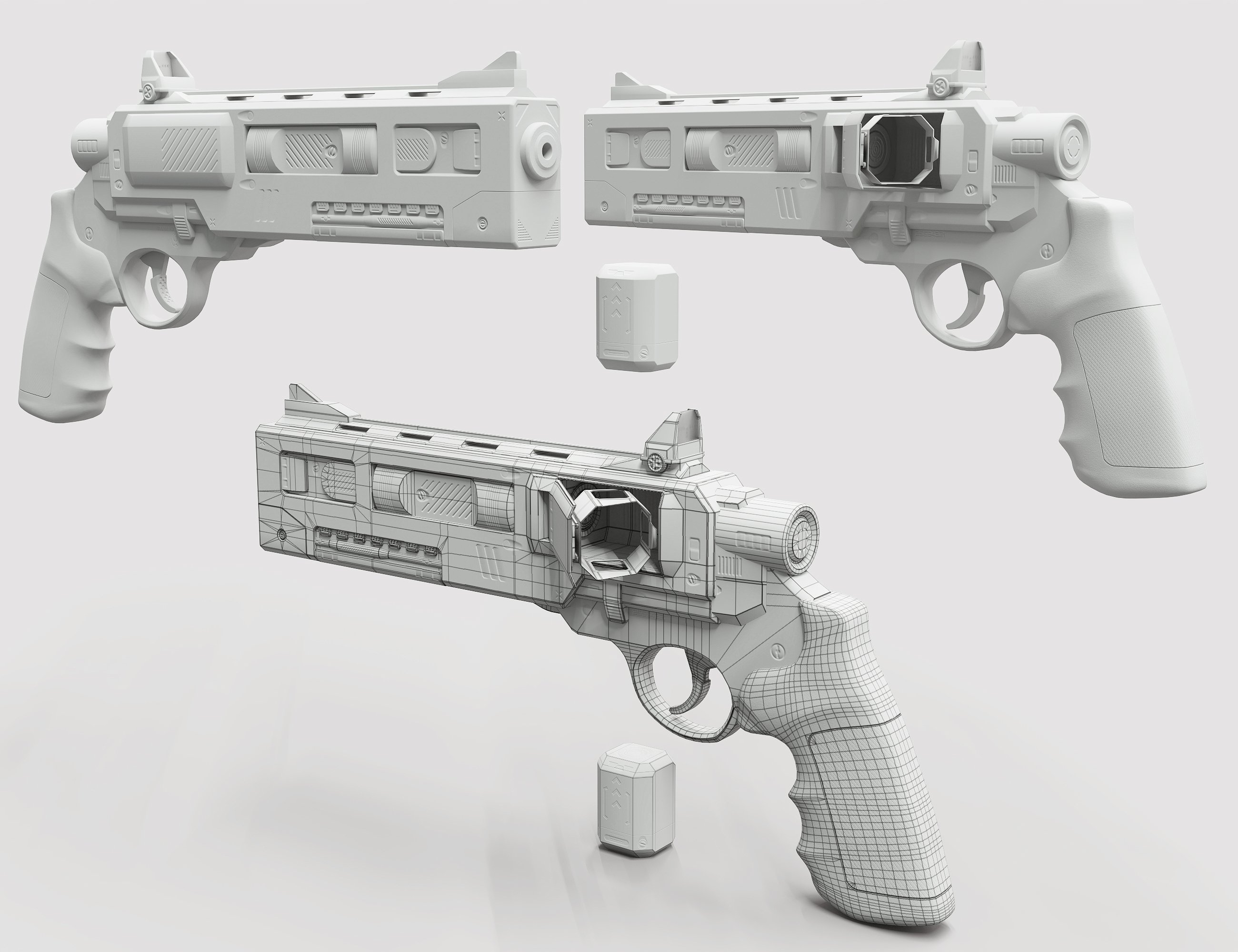 Sci-Fi Weapons Collection 3 by: Porsimo, 3D Models by Daz 3D