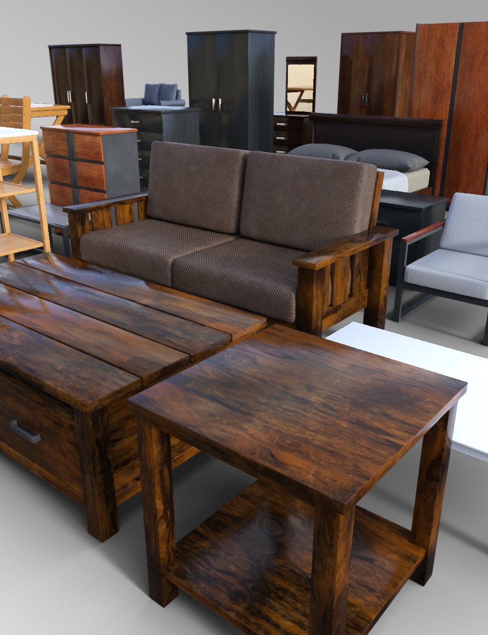 FG Modern Furniture by: Fugazi1968Ironman, 3D Models by Daz 3D