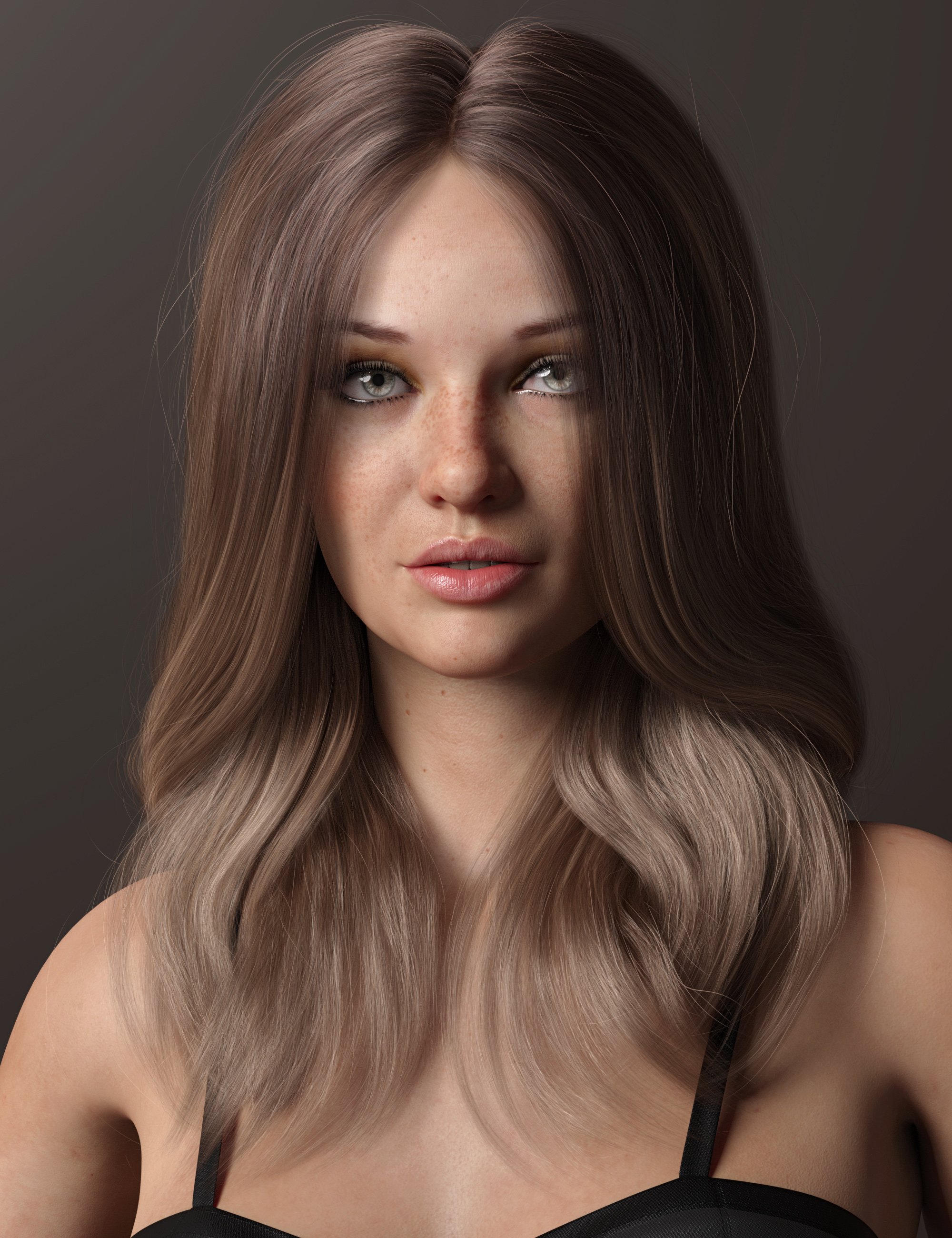 2021-01 Hair for Genesis 8 Females by: outoftouch, 3D Models by Daz 3D