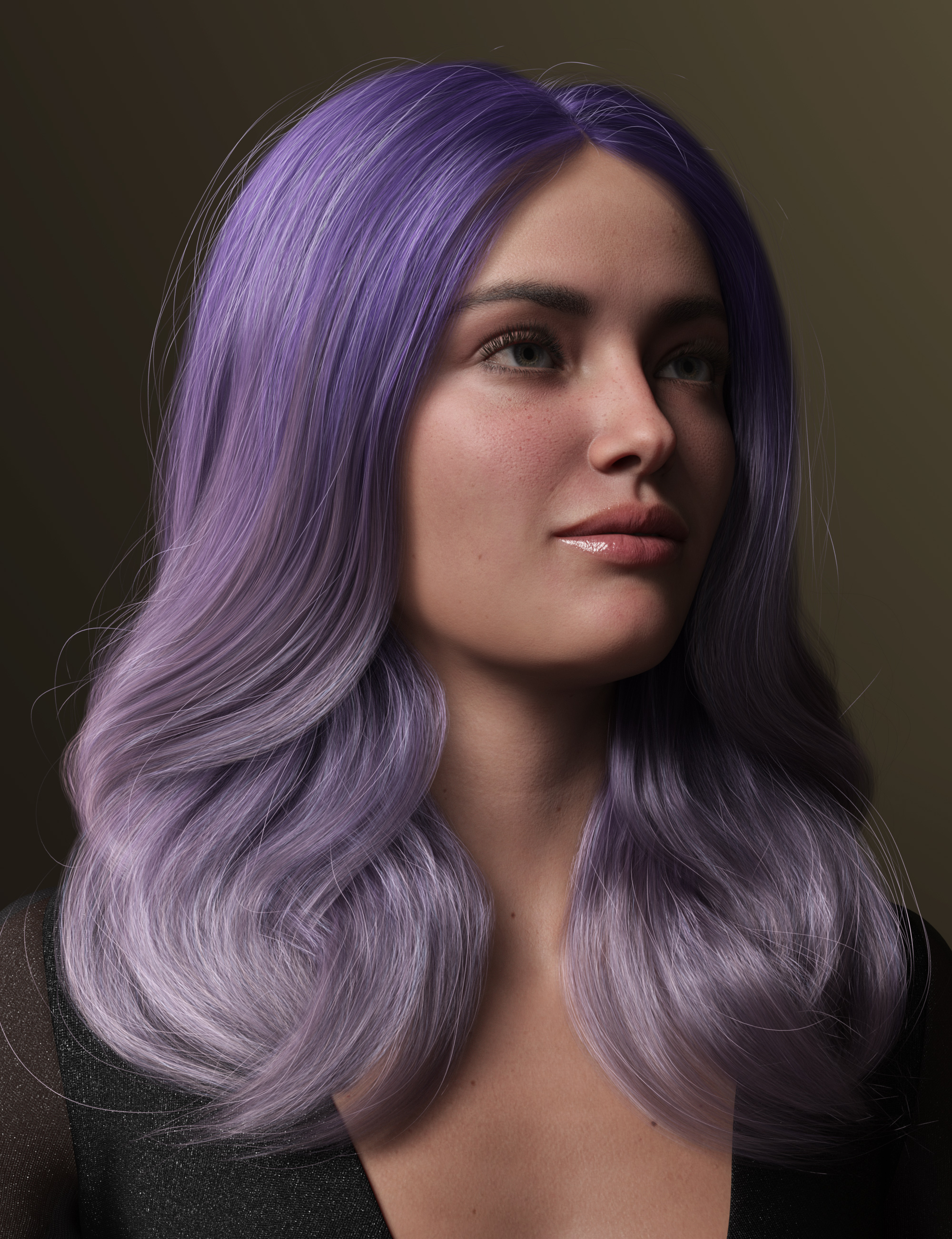 2021-01 Hair Textures by: outoftouch, 3D Models by Daz 3D