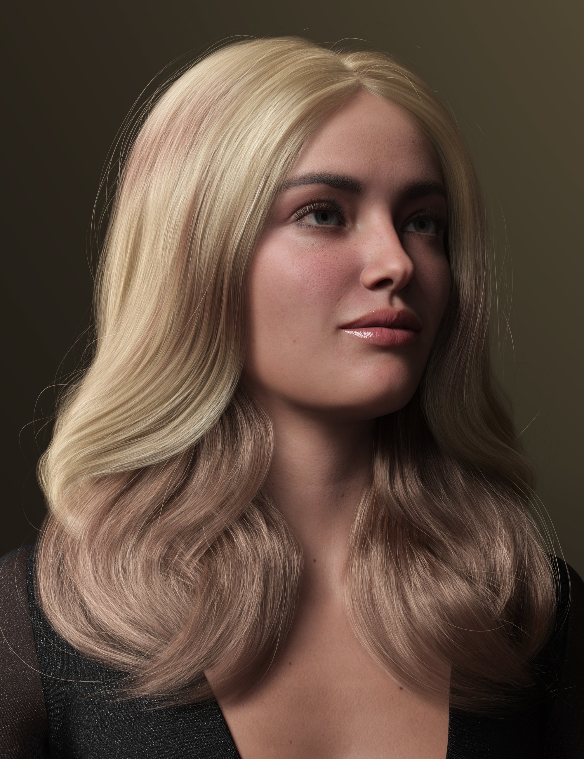 2021-01 Hair Textures by: outoftouch, 3D Models by Daz 3D