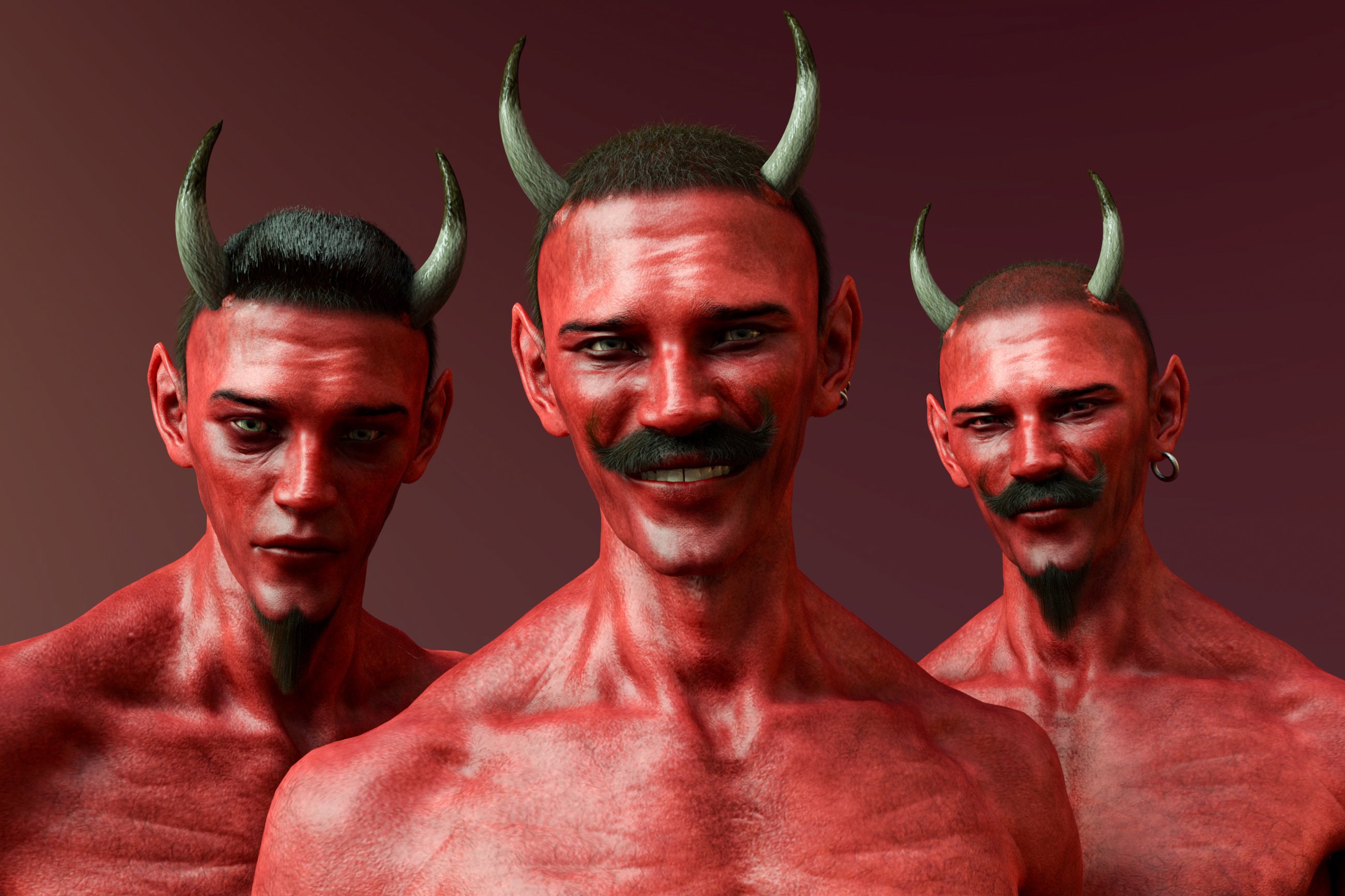 Classic Diablo for Torment 8 Character, Hair Set and Outfit Classic Diablo for Torment 8 Character, Hair Set and Outfit by: Matari3D, 3D Models by Daz 3D
